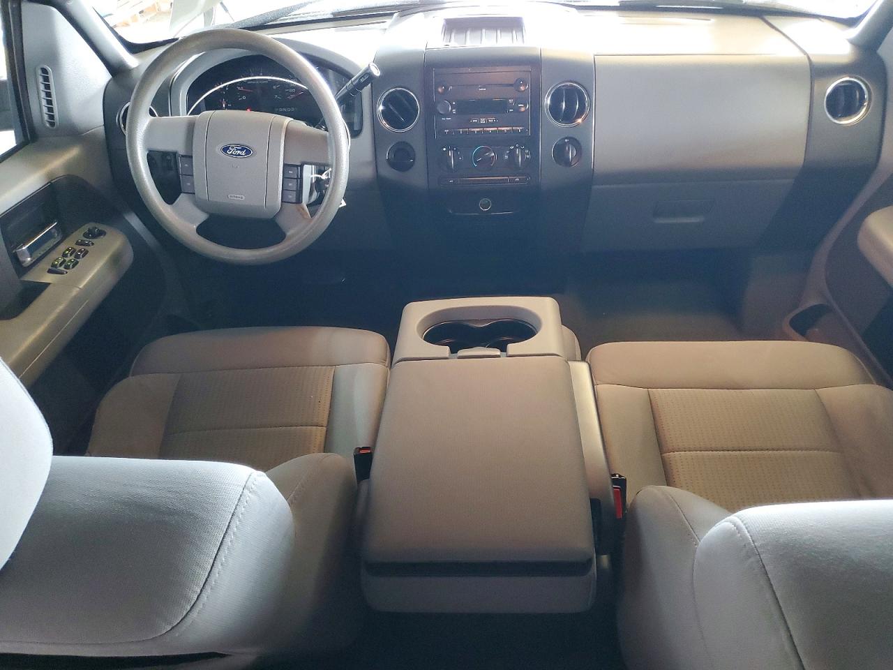 2007 Ford F150 Supercrew Gray vin: 1FTRW12W97KD11244
