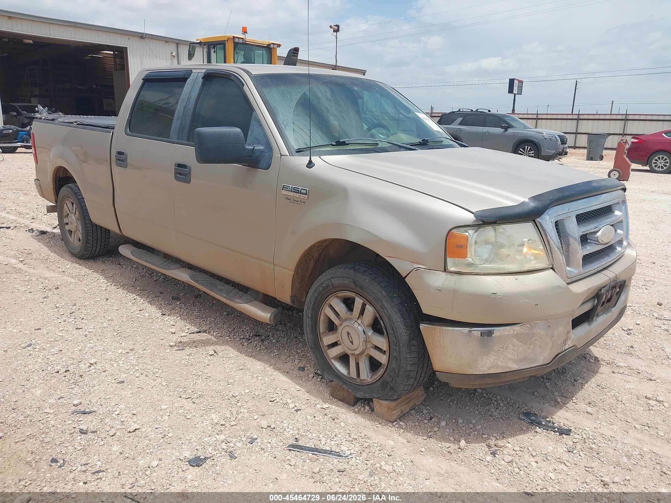 2008 Ford F-150 60th Anniversary/fx2/xl/xlt Tan vin: 1FTRW12W98FA07051