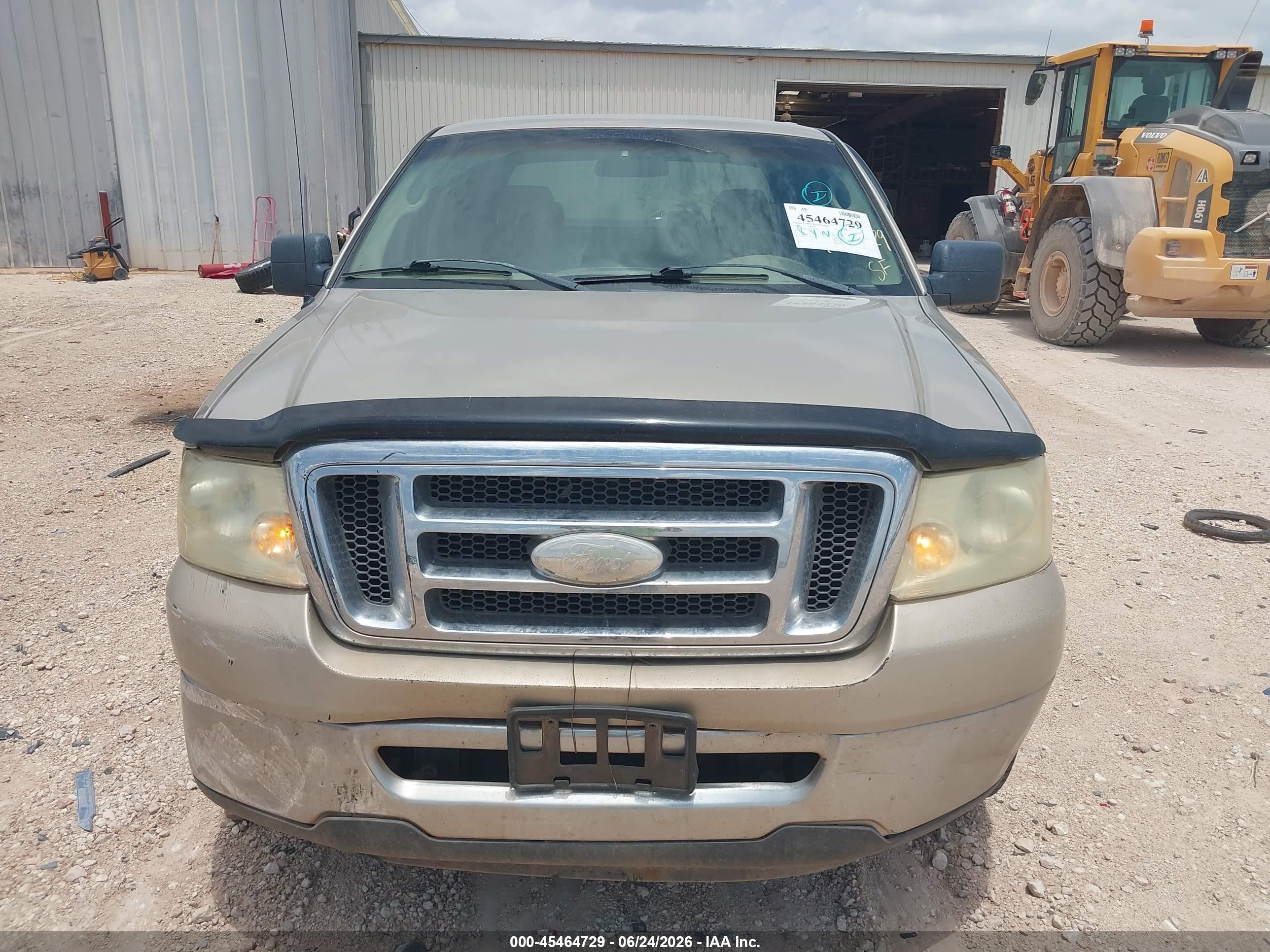 2008 Ford F-150 60th Anniversary/fx2/xl/xlt Tan vin: 1FTRW12W98FA07051