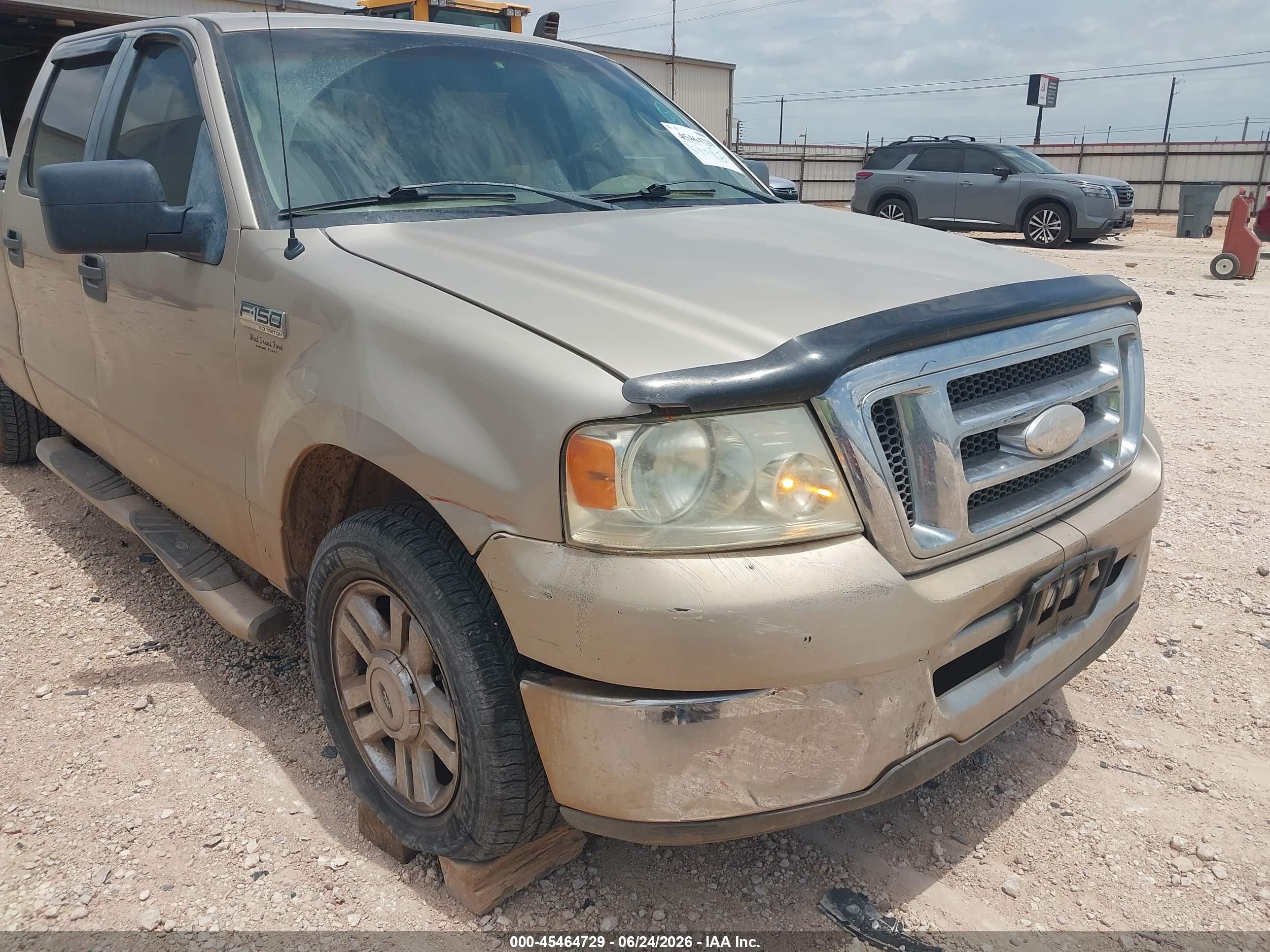 2008 Ford F-150 60th Anniversary/fx2/xl/xlt Tan vin: 1FTRW12W98FA07051