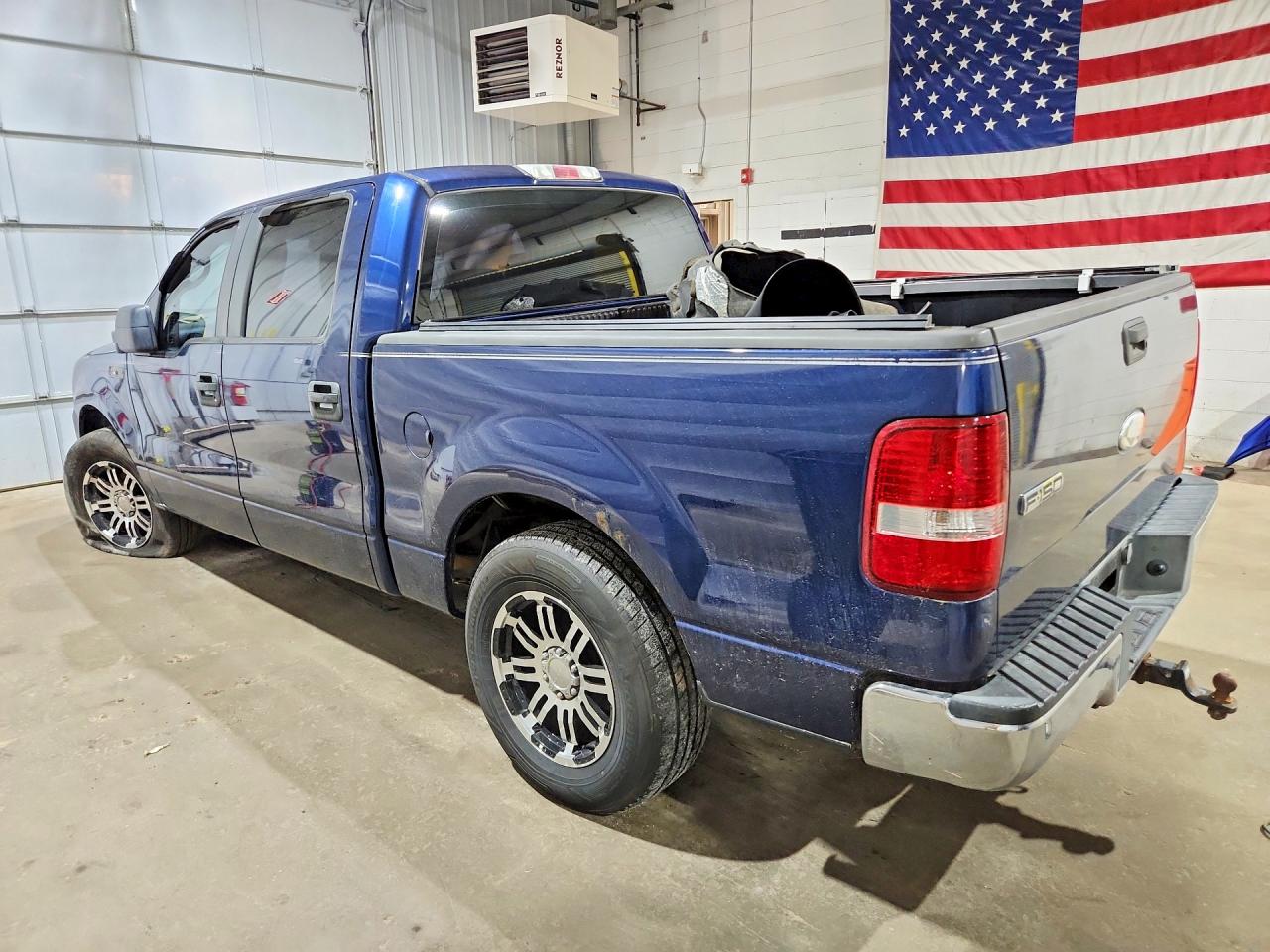 2008 Ford F150 Supercrew Синий vin: 1FTRW12W98FA55312