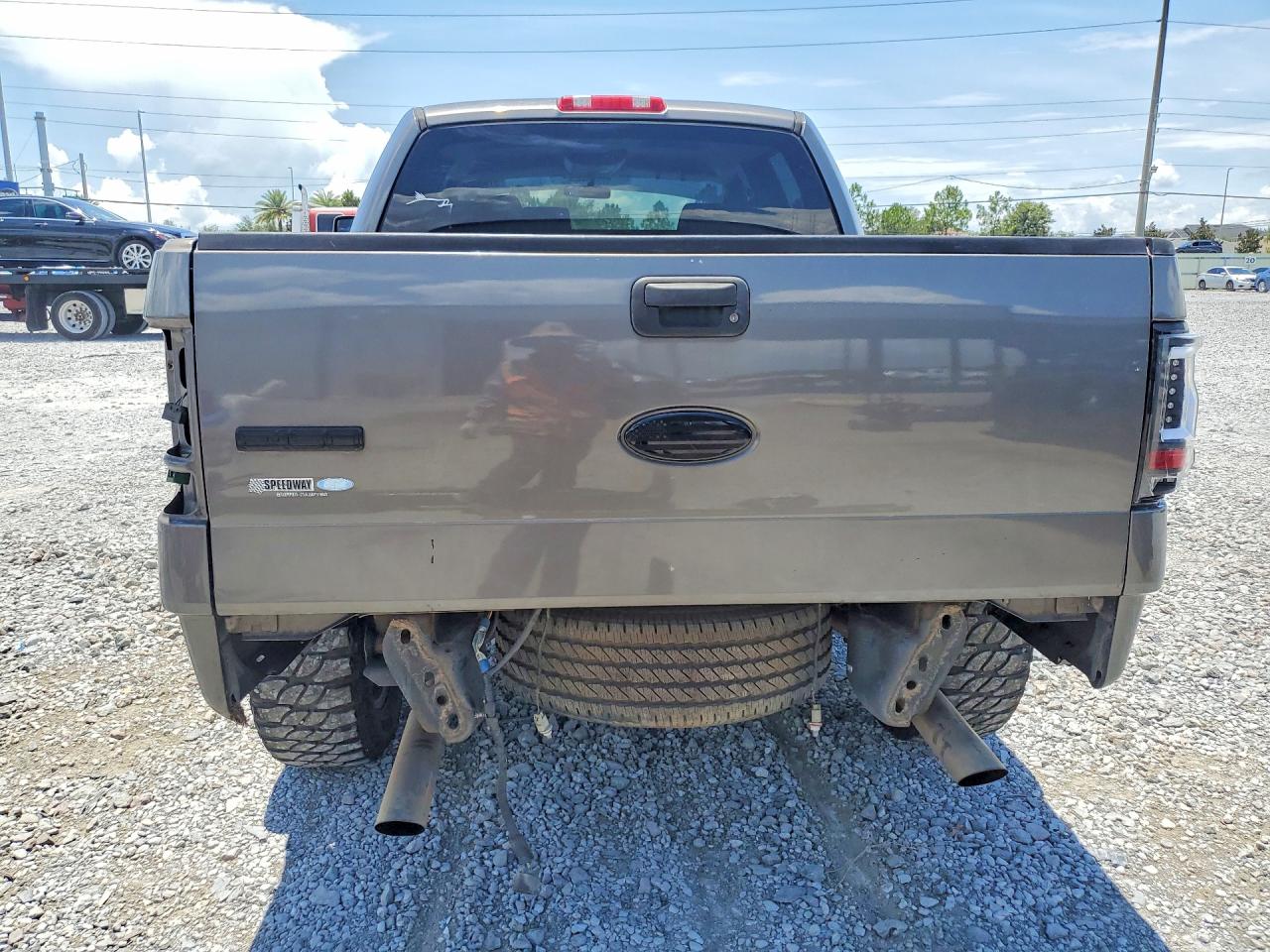 2008 Ford F150 Supercrew Gray vin: 1FTRW12W98FB19185