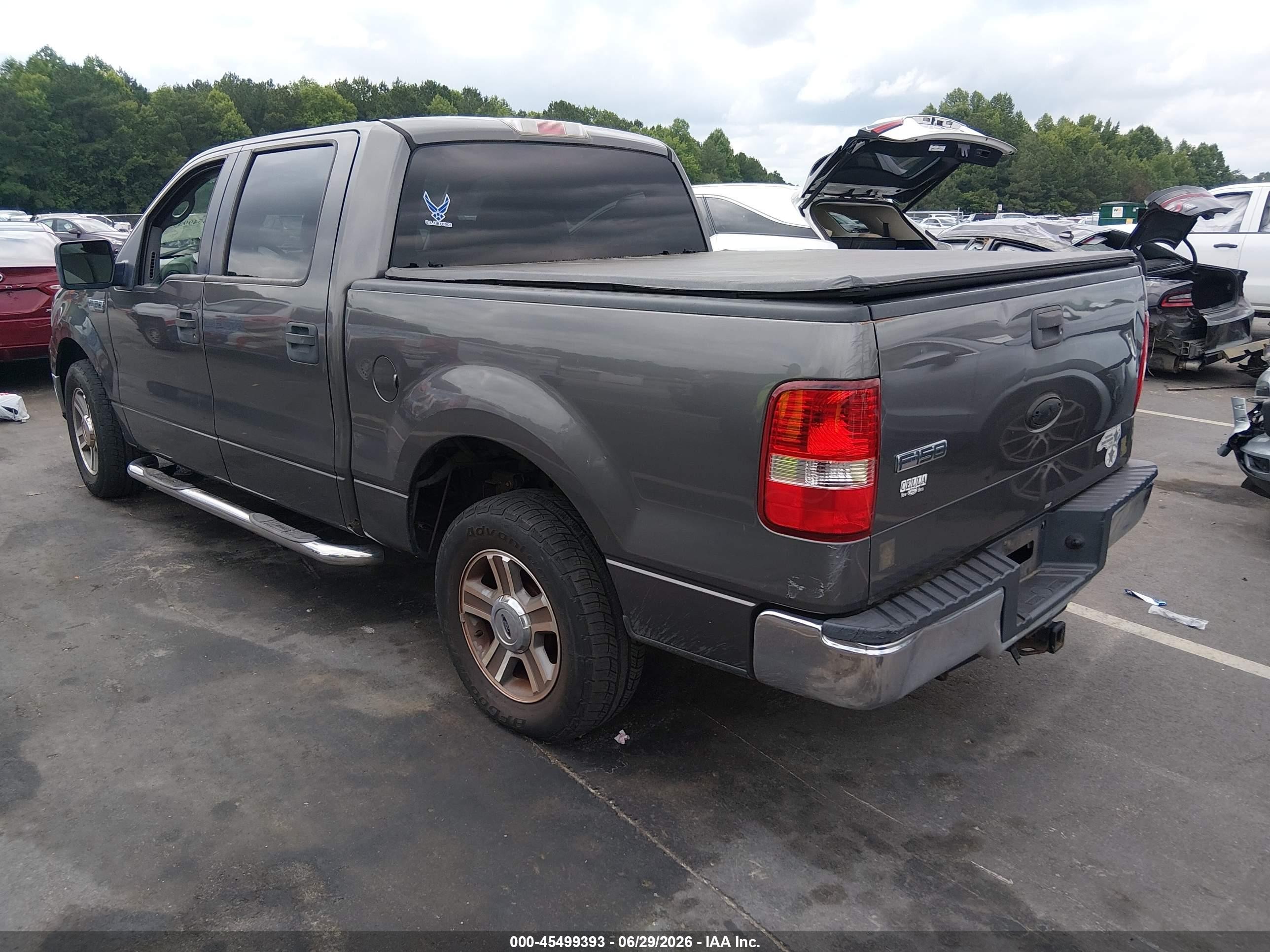 2008 Ford F-150 60th Anniversary/fx2/xl/xlt Gray vin: 1FTRW12W98FB72873