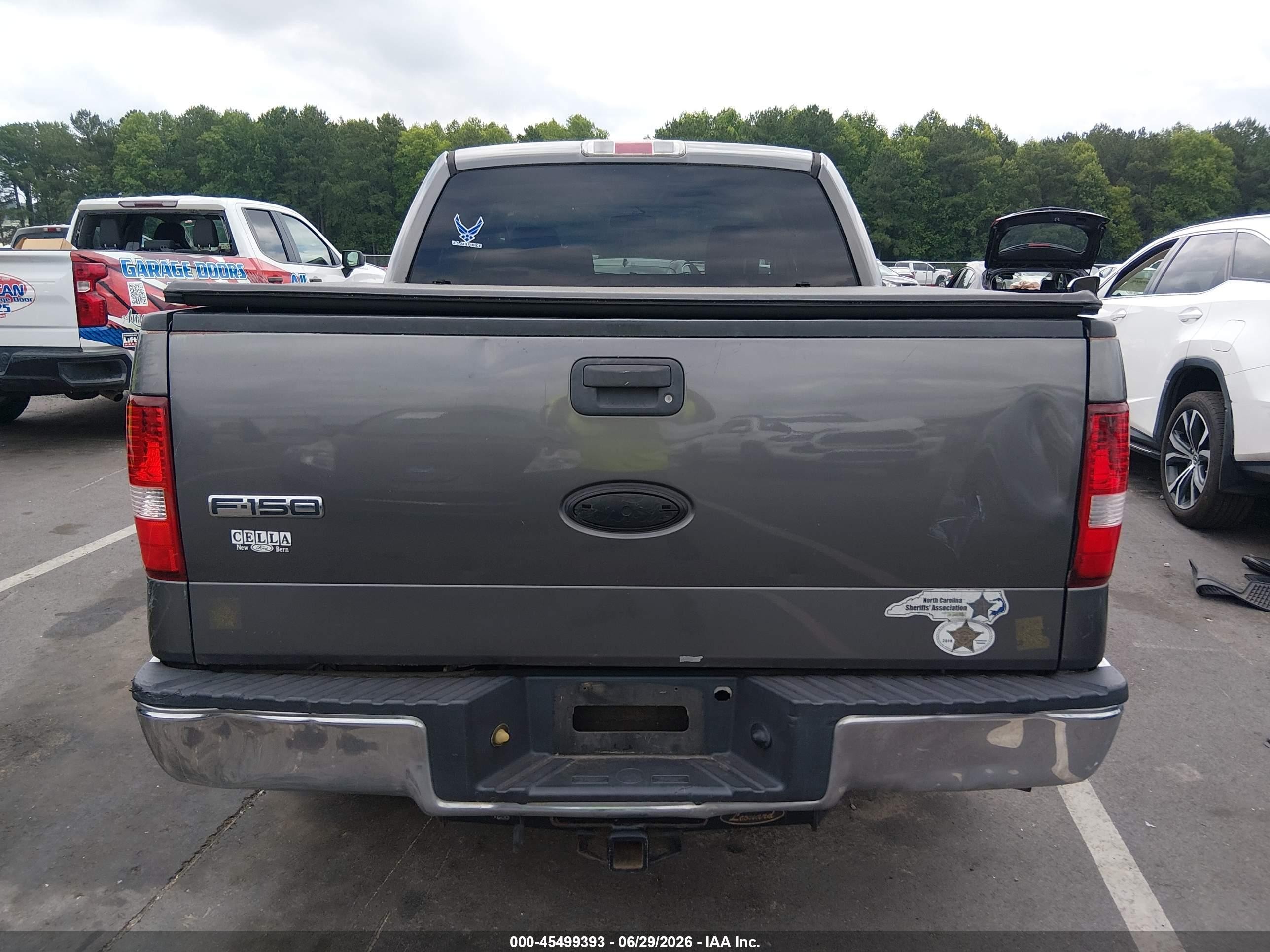 2008 Ford F-150 60th Anniversary/fx2/xl/xlt Gray vin: 1FTRW12W98FB72873