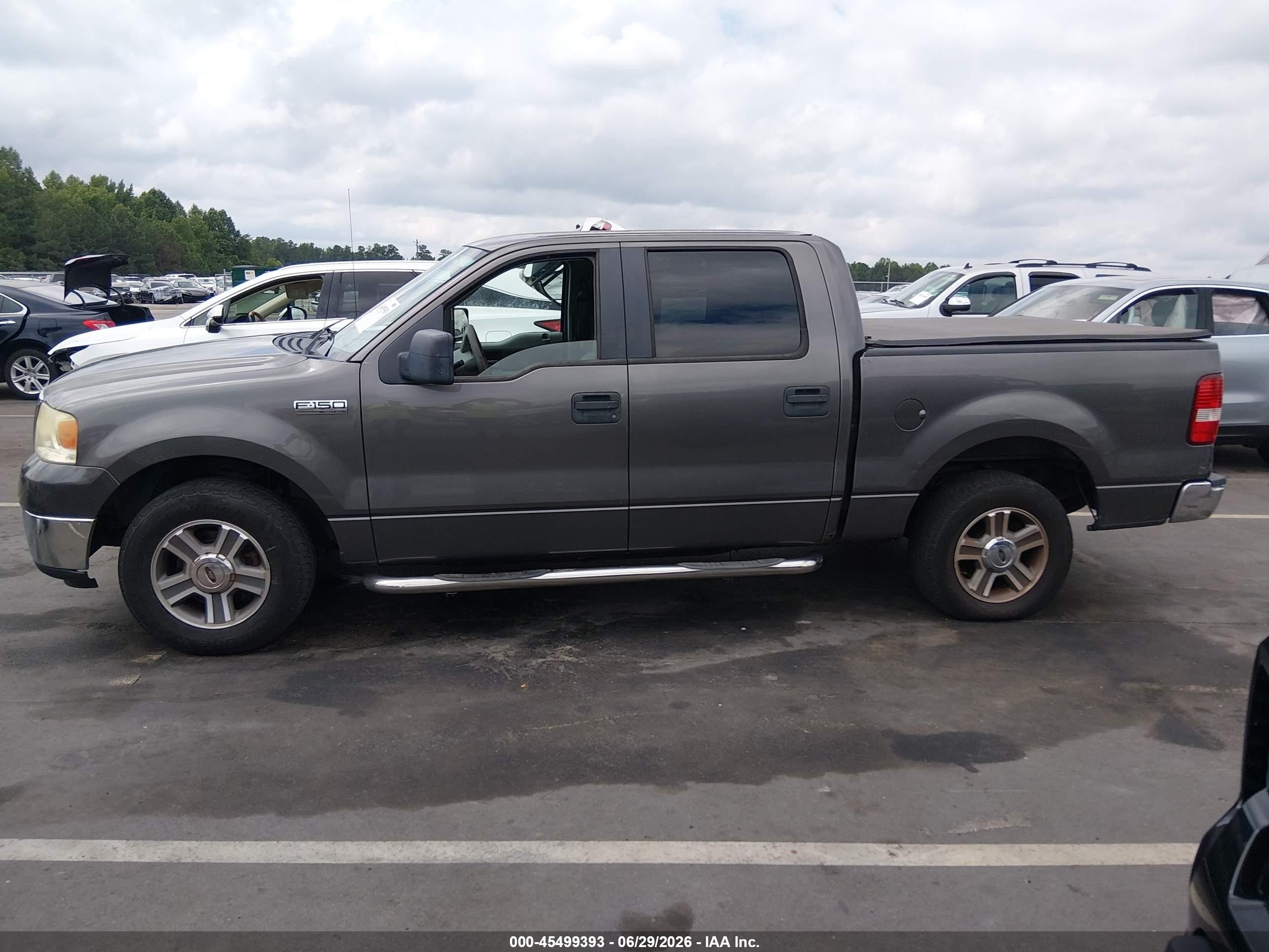 2008 Ford F-150 60th Anniversary/fx2/xl/xlt Gray vin: 1FTRW12W98FB72873