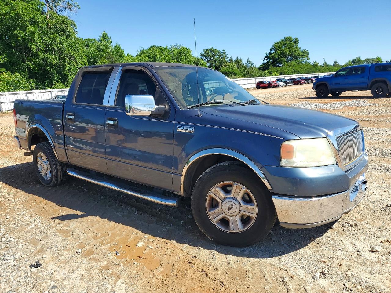 2004 Ford F150 Supercrew Blue vin: 1FTRW12WX4KC81652