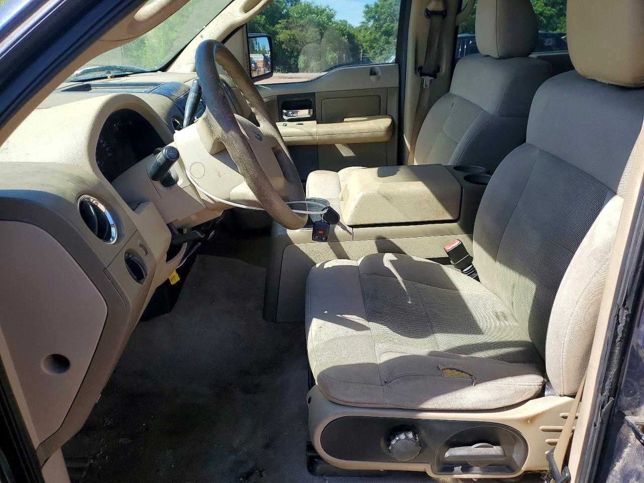 2004 Ford F150 Supercrew Blue vin: 1FTRW12WX4KC81652
