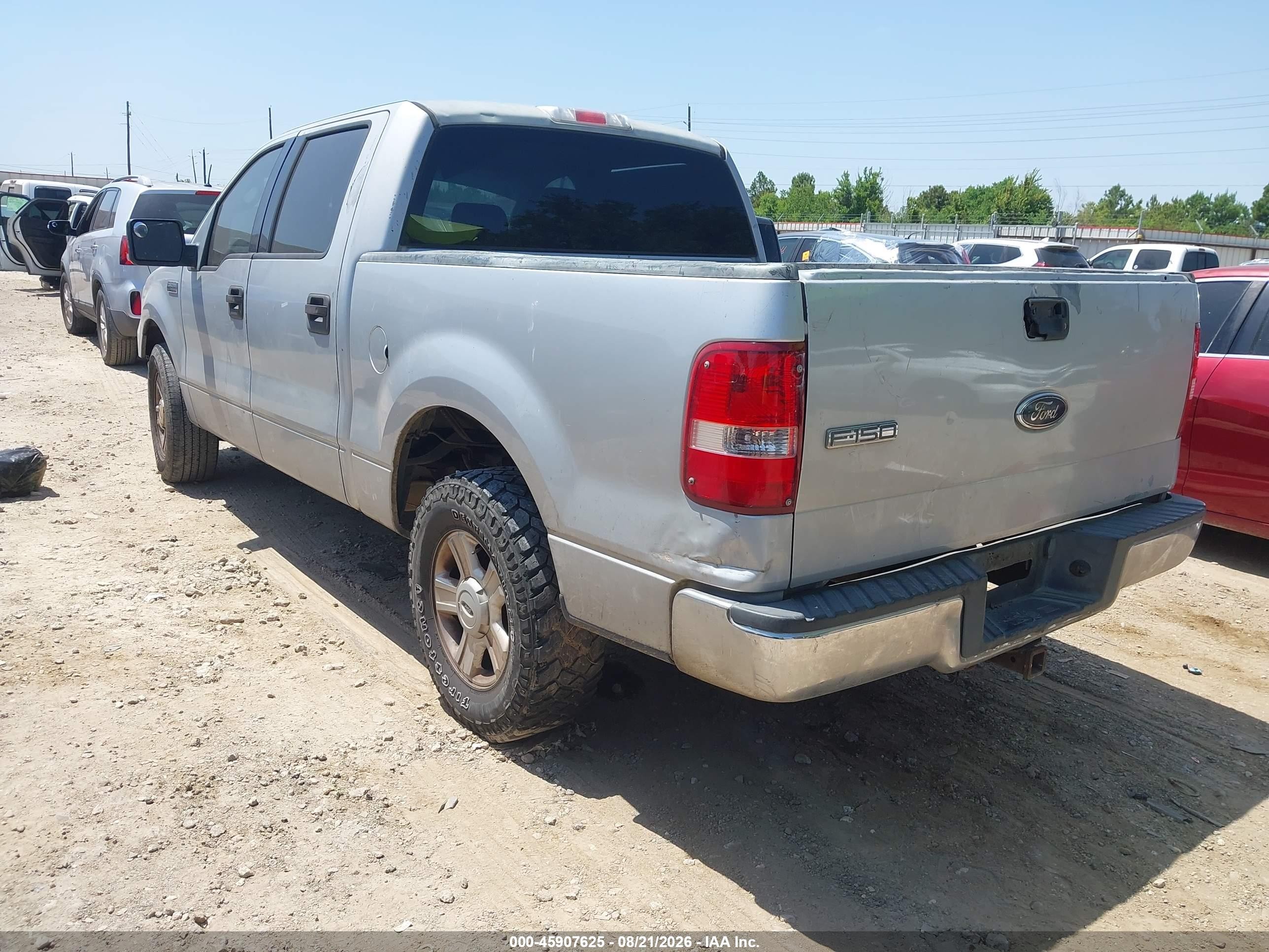 2004 Ford F-150 Xlt Серебряный vin: 1FTRW12WX4KD04699