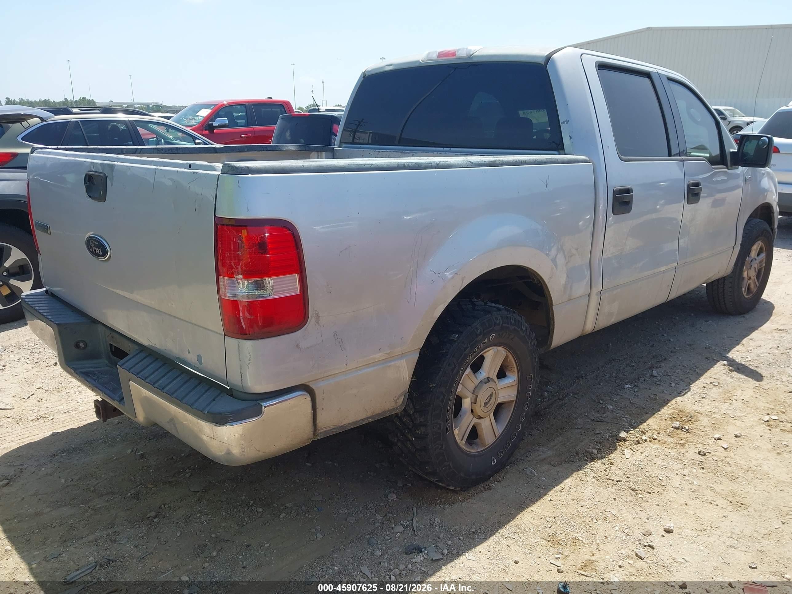 2004 Ford F-150 Xlt Серебряный vin: 1FTRW12WX4KD04699