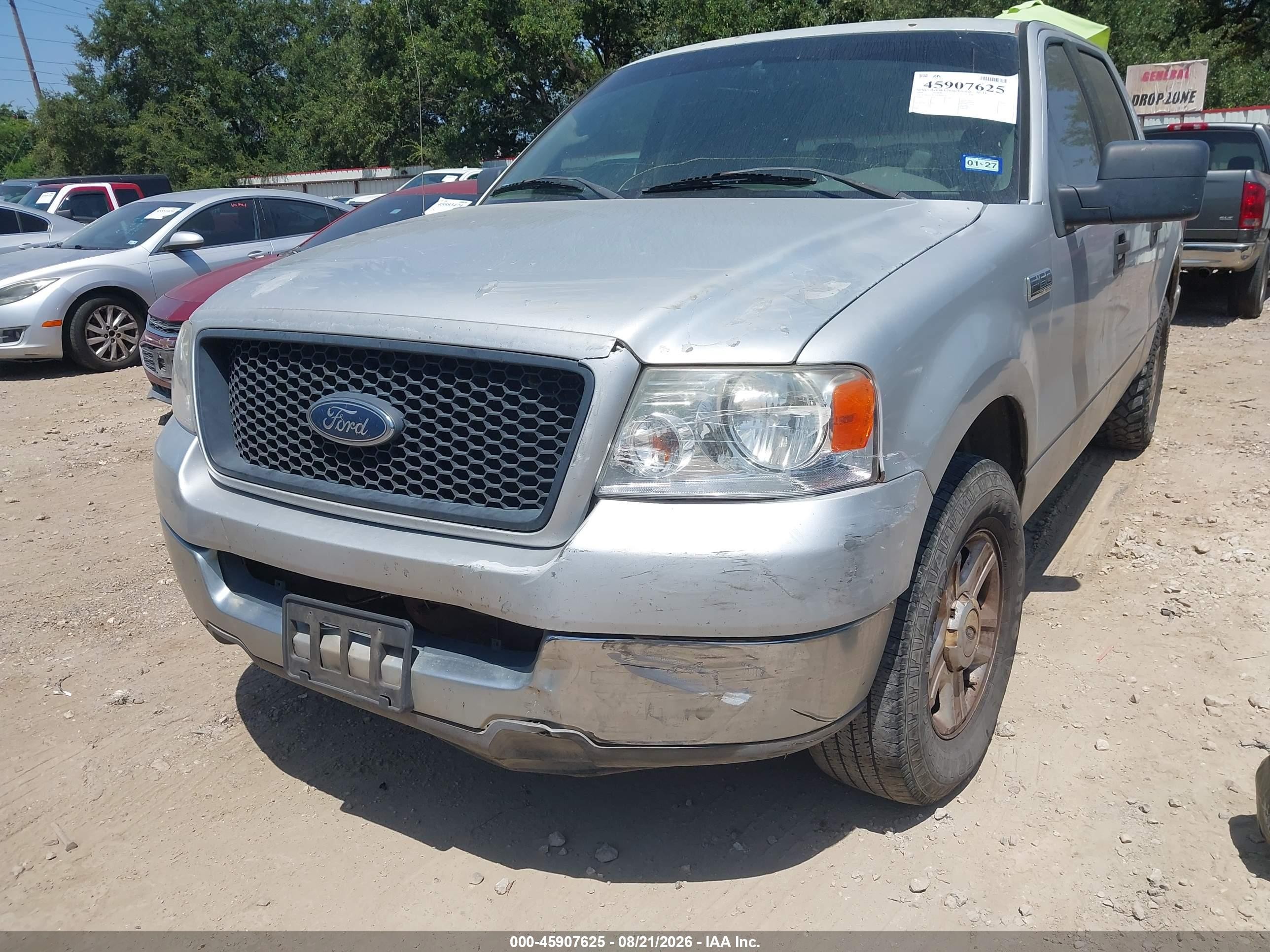 2004 Ford F-150 Xlt Серебряный vin: 1FTRW12WX4KD04699