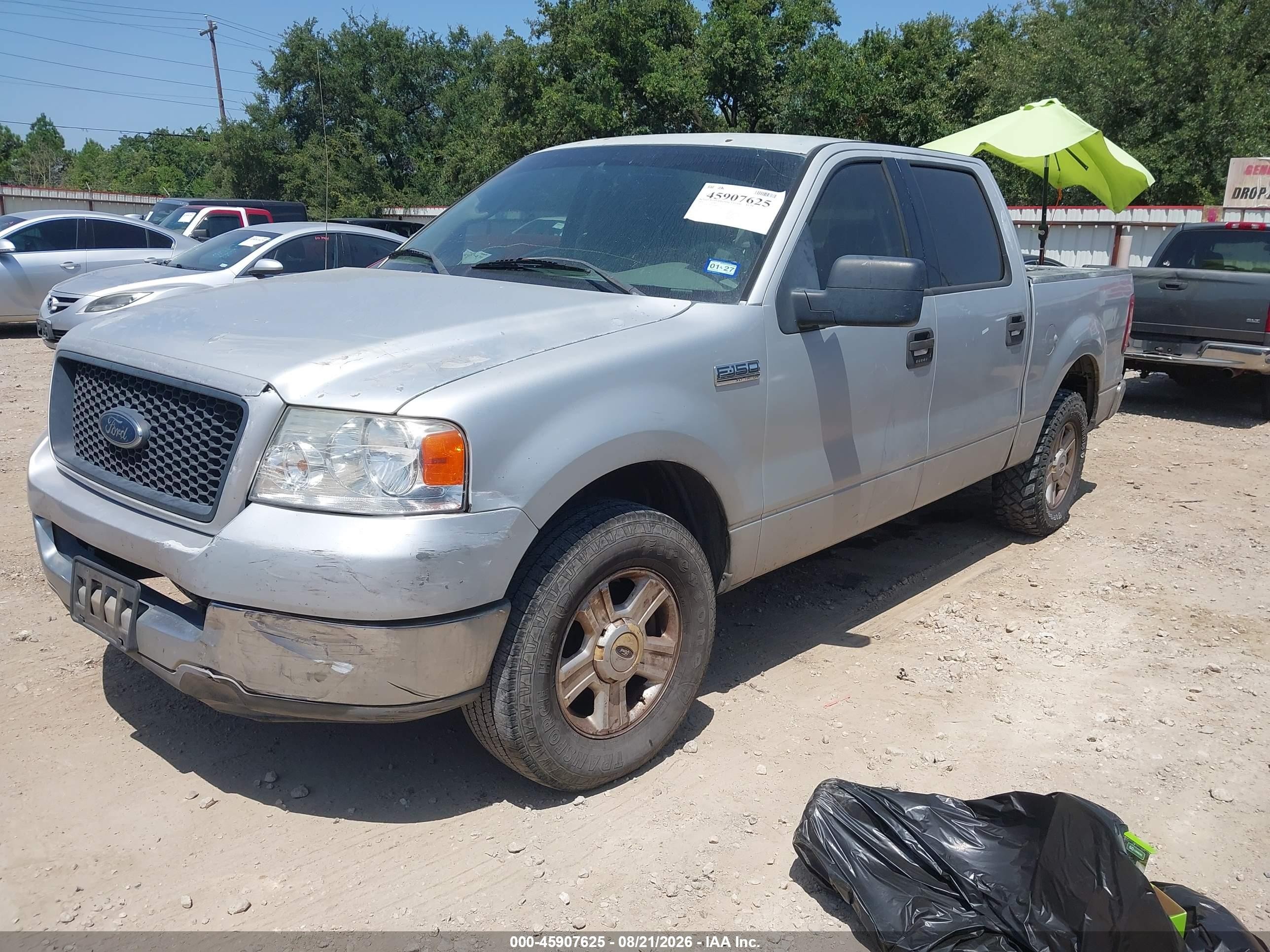 2004 Ford F-150 Xlt Серебряный vin: 1FTRW12WX4KD04699