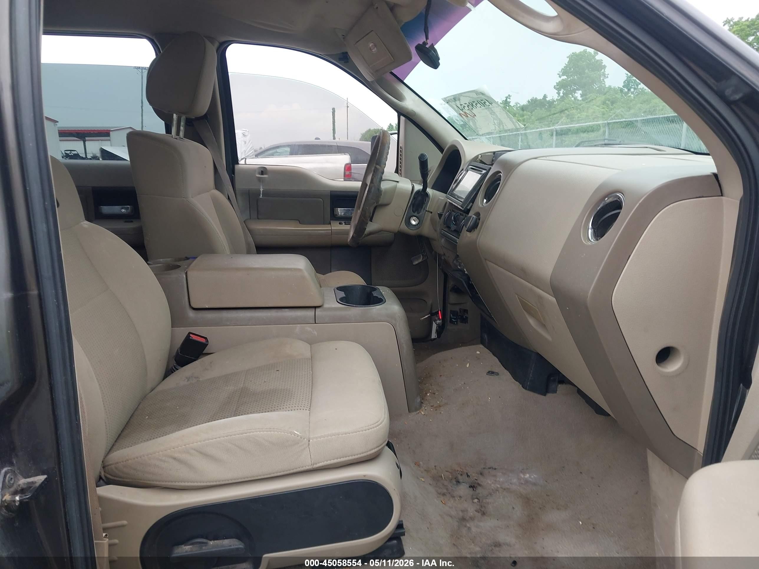 2005 Ford F-150 Xlt Brown vin: 1FTRW12WX5FB20504