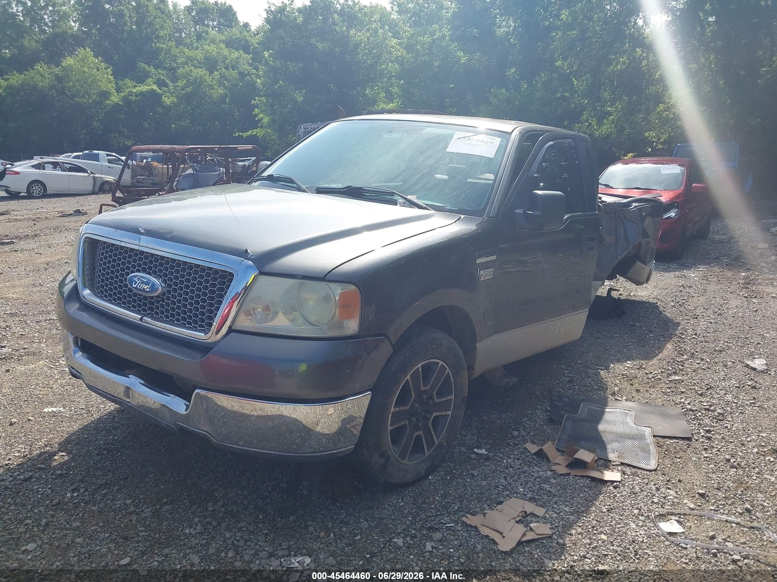 2005 Ford F-150 Xlt Gray vin: 1FTRW12WX5FB28618