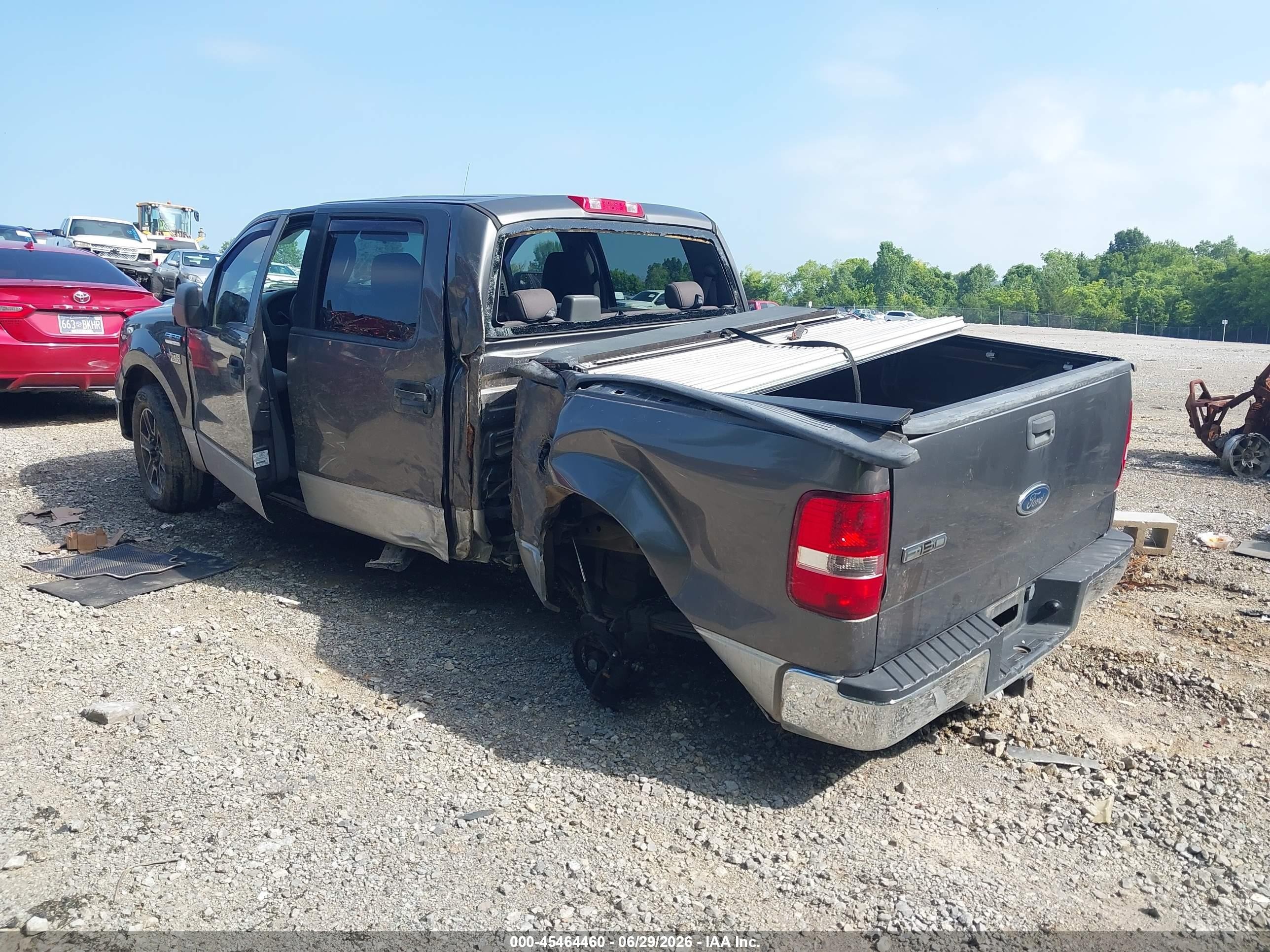 2005 Ford F-150 Xlt Gray vin: 1FTRW12WX5FB28618