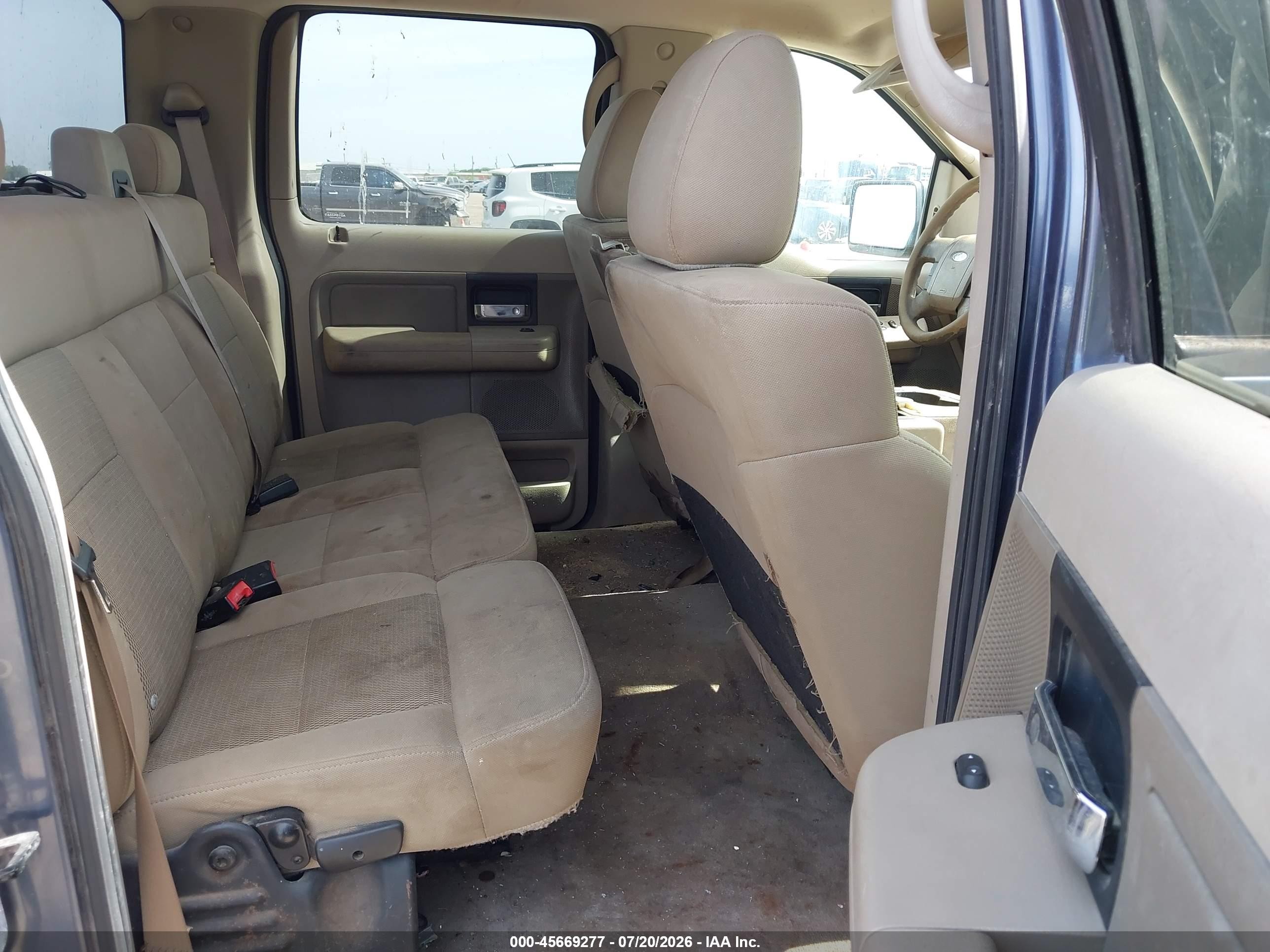 2005 Ford F-150 Xlt Blue vin: 1FTRW12WX5FB60341