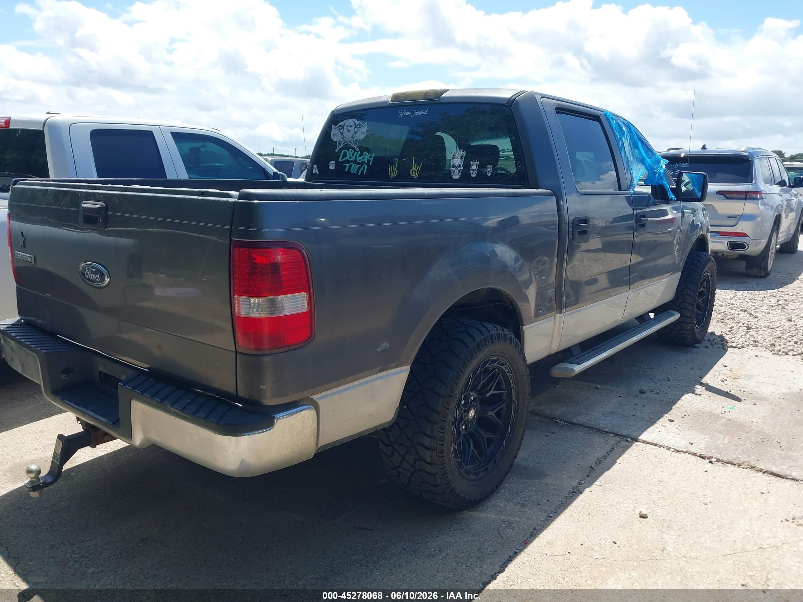 2005 Ford F-150 Xlt Gray vin: 1FTRW12WX5KD81624
