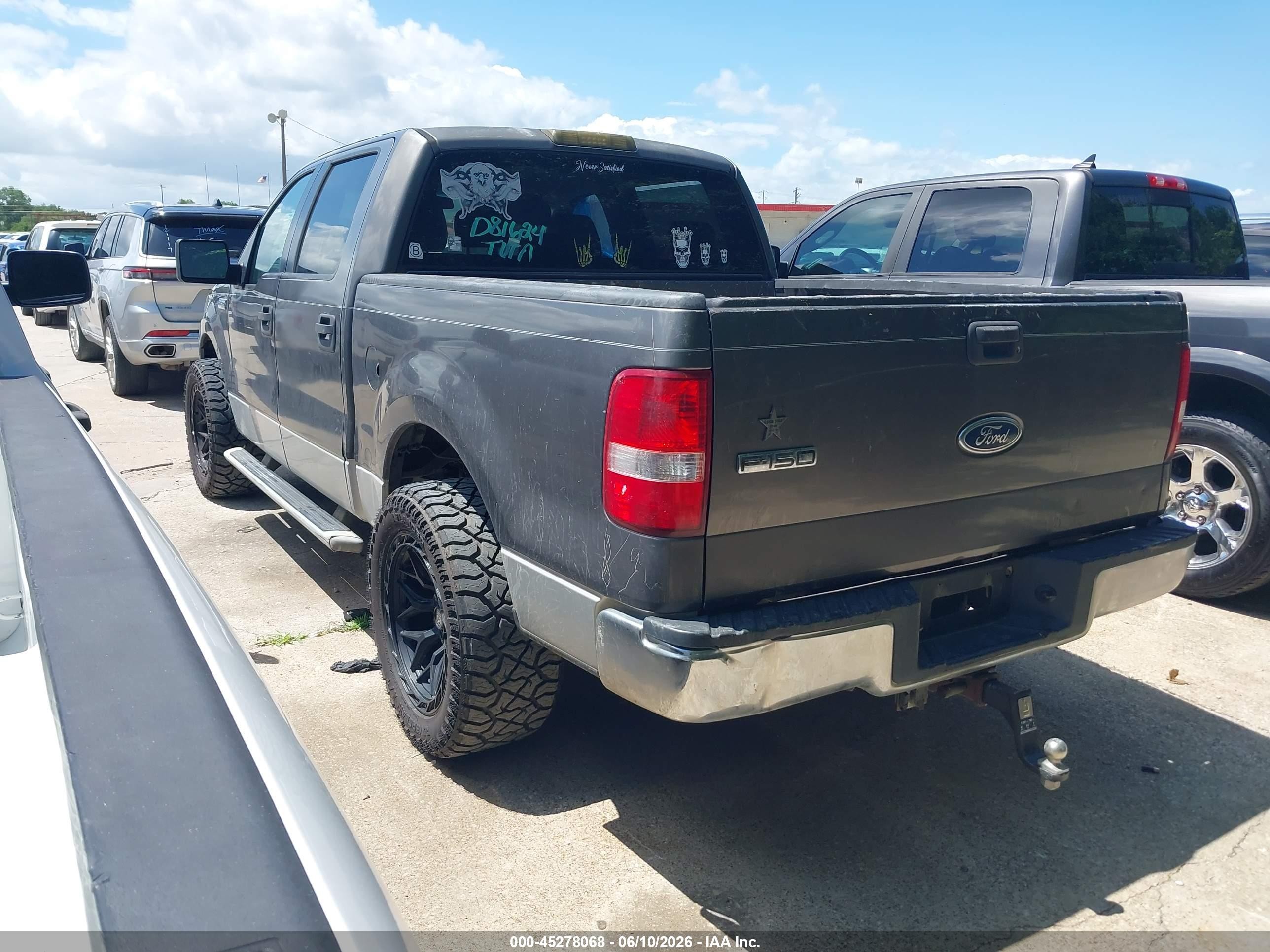 2005 Ford F-150 Xlt Gray vin: 1FTRW12WX5KD81624