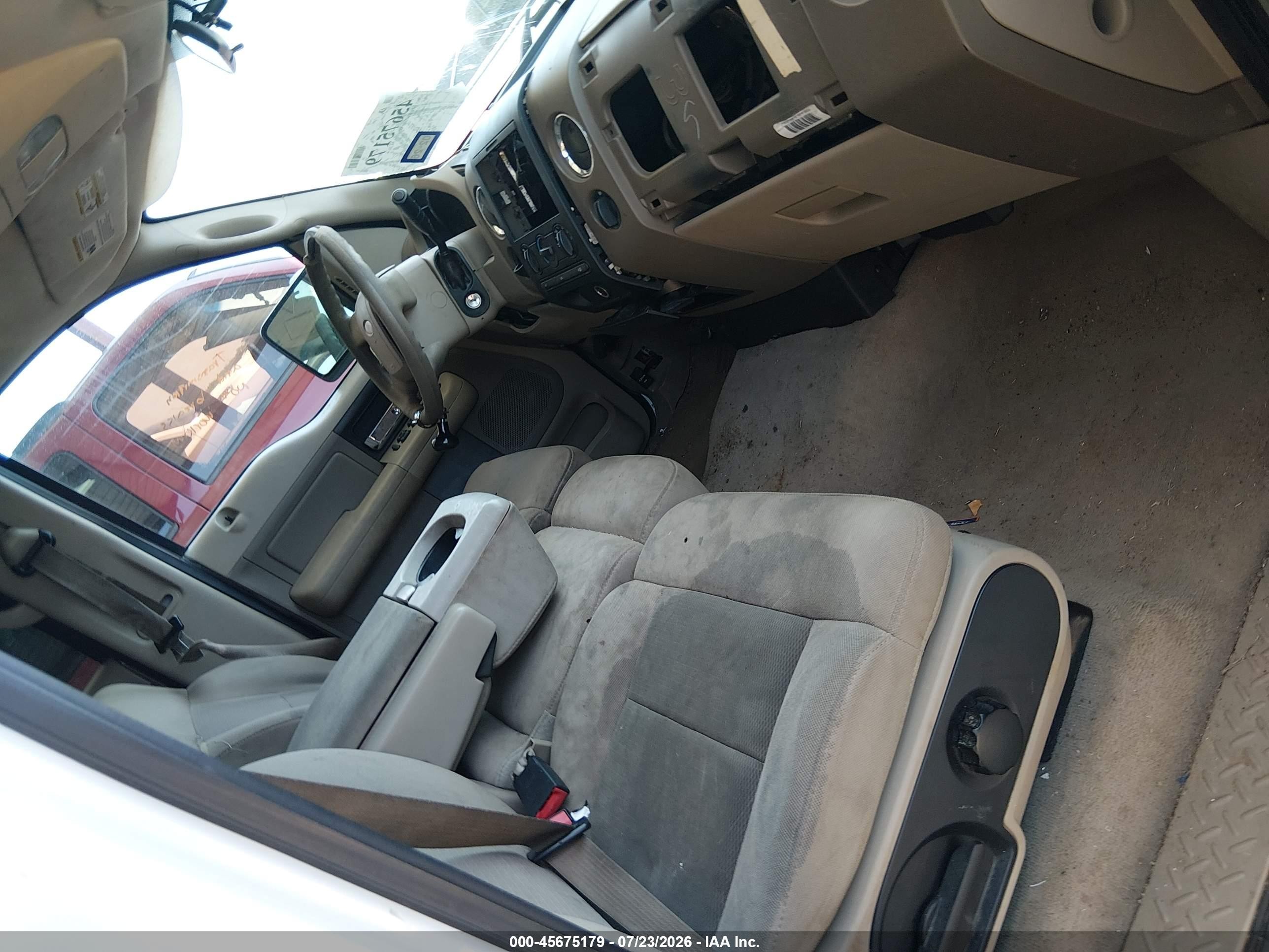 2005 Ford F-150 Xlt White vin: 1FTRW12WX5KE27503