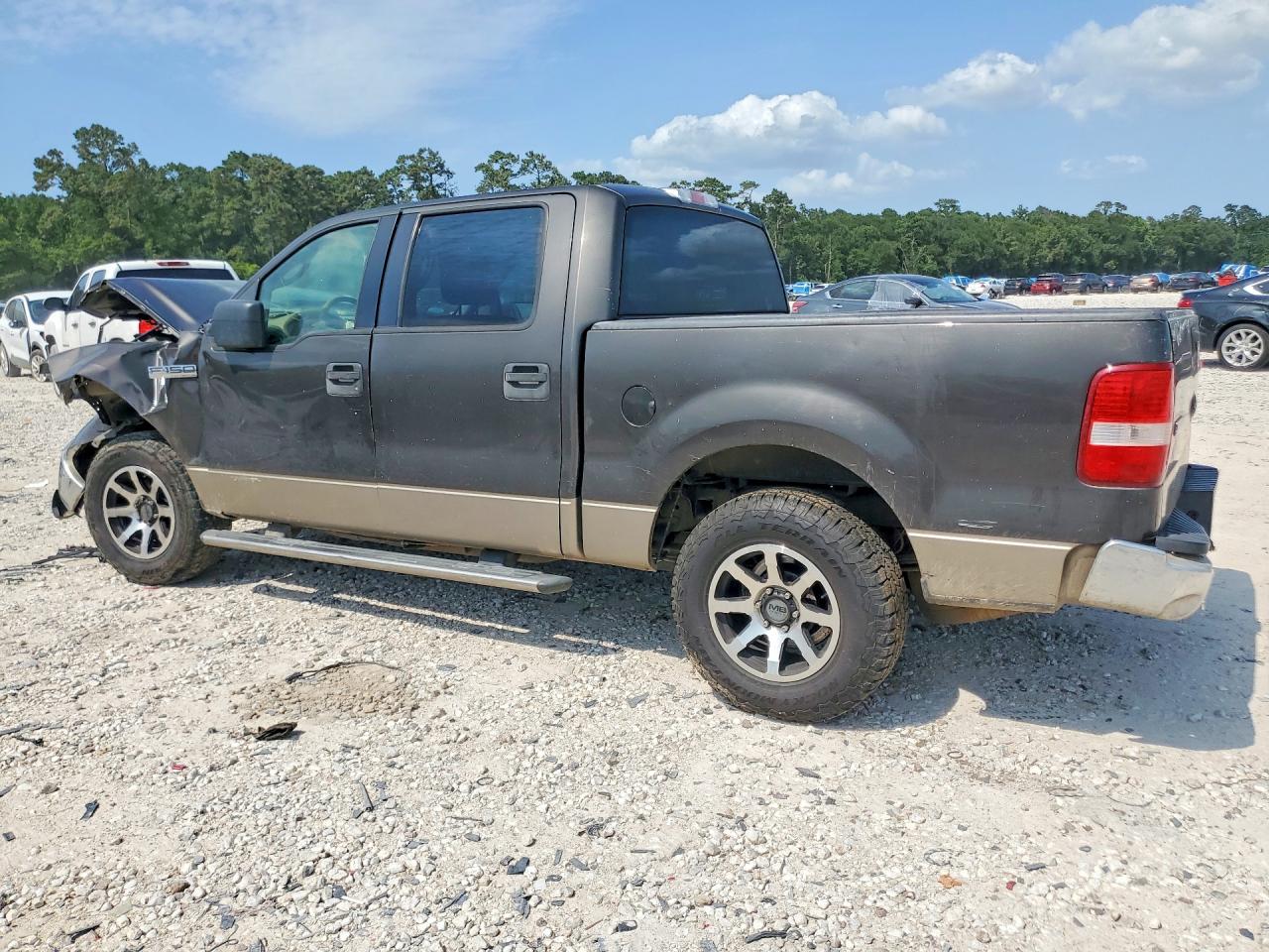2006 Ford F150 Supercrew Gray vin: 1FTRW12WX6FB04630