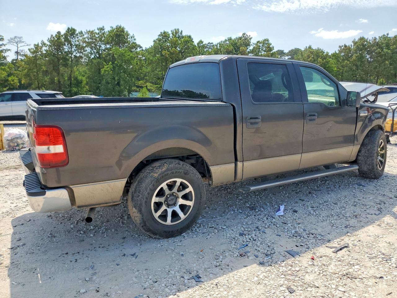 2006 Ford F150 Supercrew Gray vin: 1FTRW12WX6FB04630