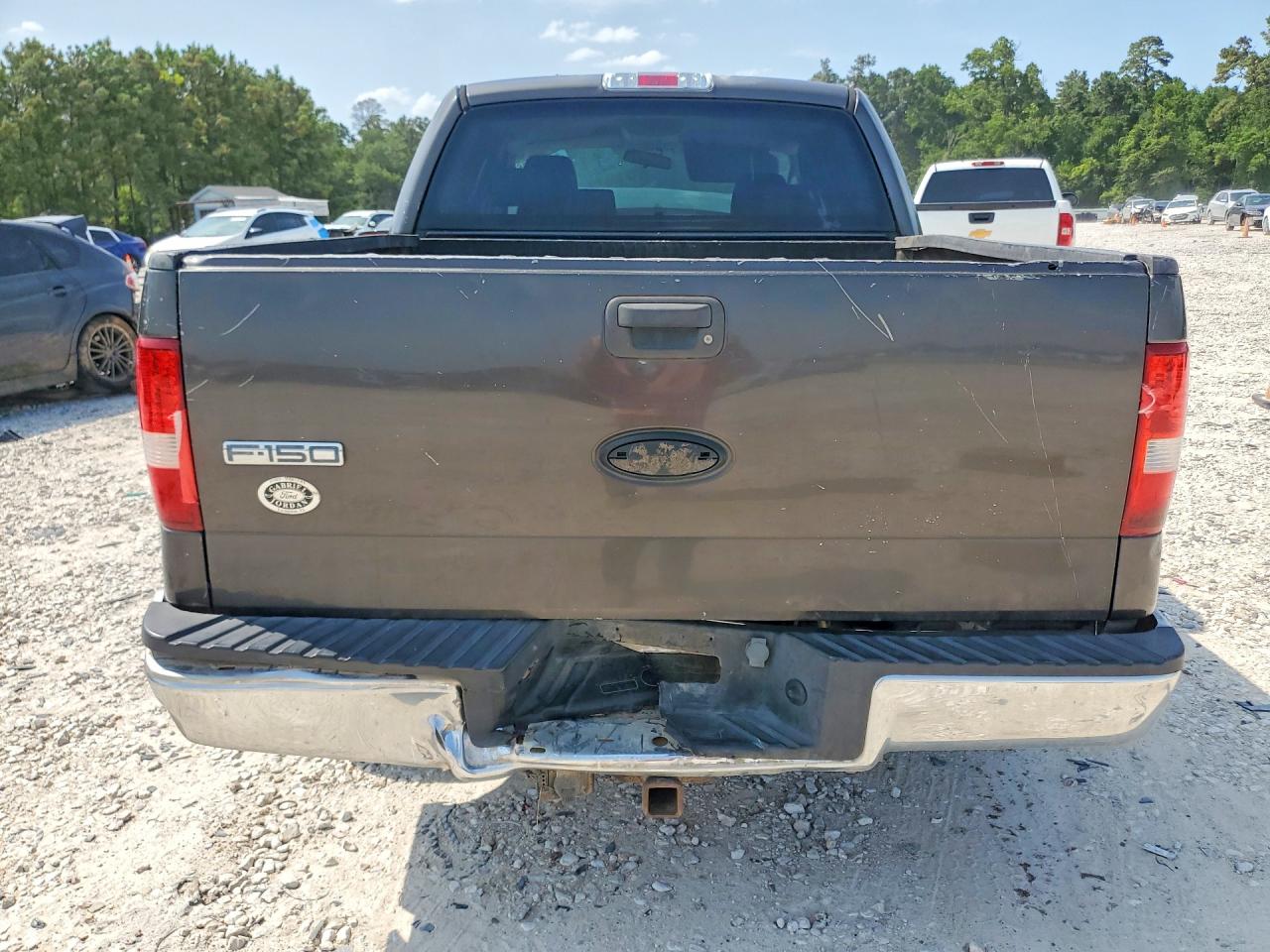 2006 Ford F150 Supercrew Gray vin: 1FTRW12WX6FB04630