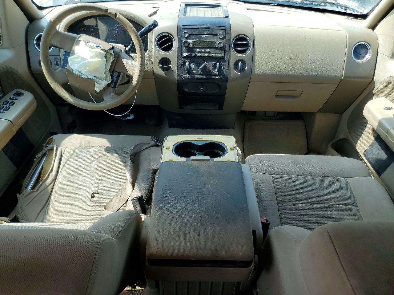 2006 Ford F150 Supercrew Gray vin: 1FTRW12WX6FB04630