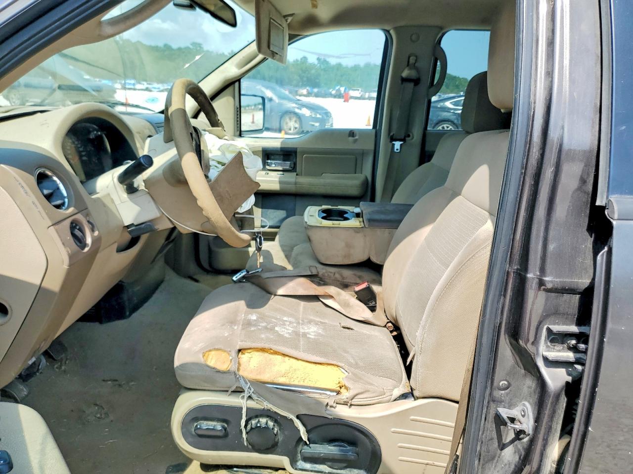 2006 Ford F150 Supercrew Gray vin: 1FTRW12WX6FB04630