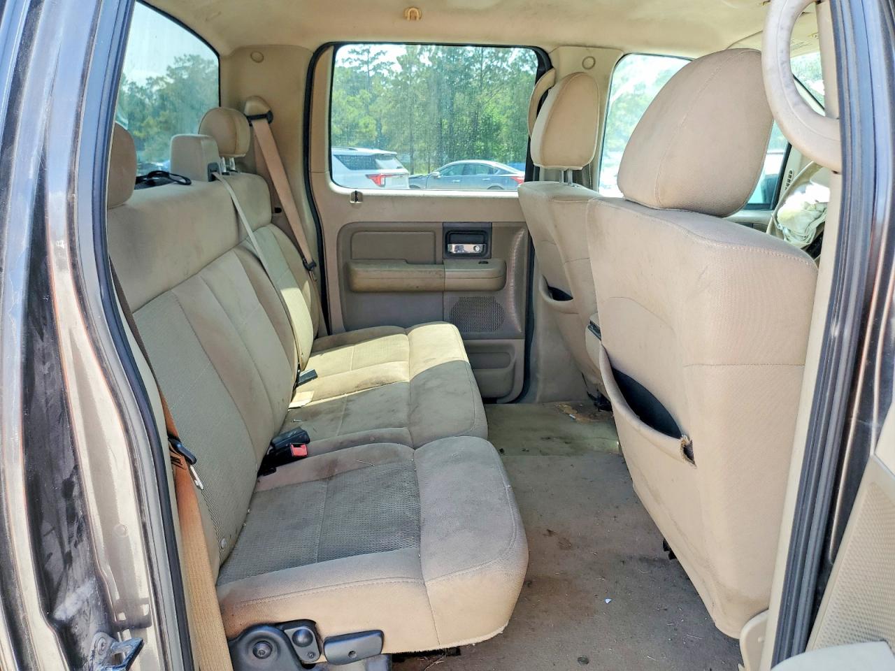 2006 Ford F150 Supercrew Gray vin: 1FTRW12WX6FB04630