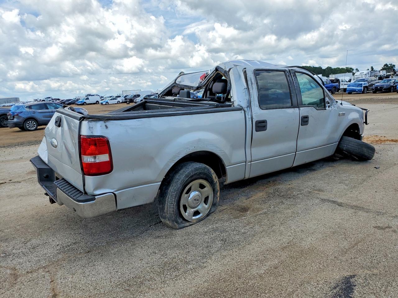 2006 Ford F150 Supercrew Silver vin: 1FTRW12WX6KD26835
