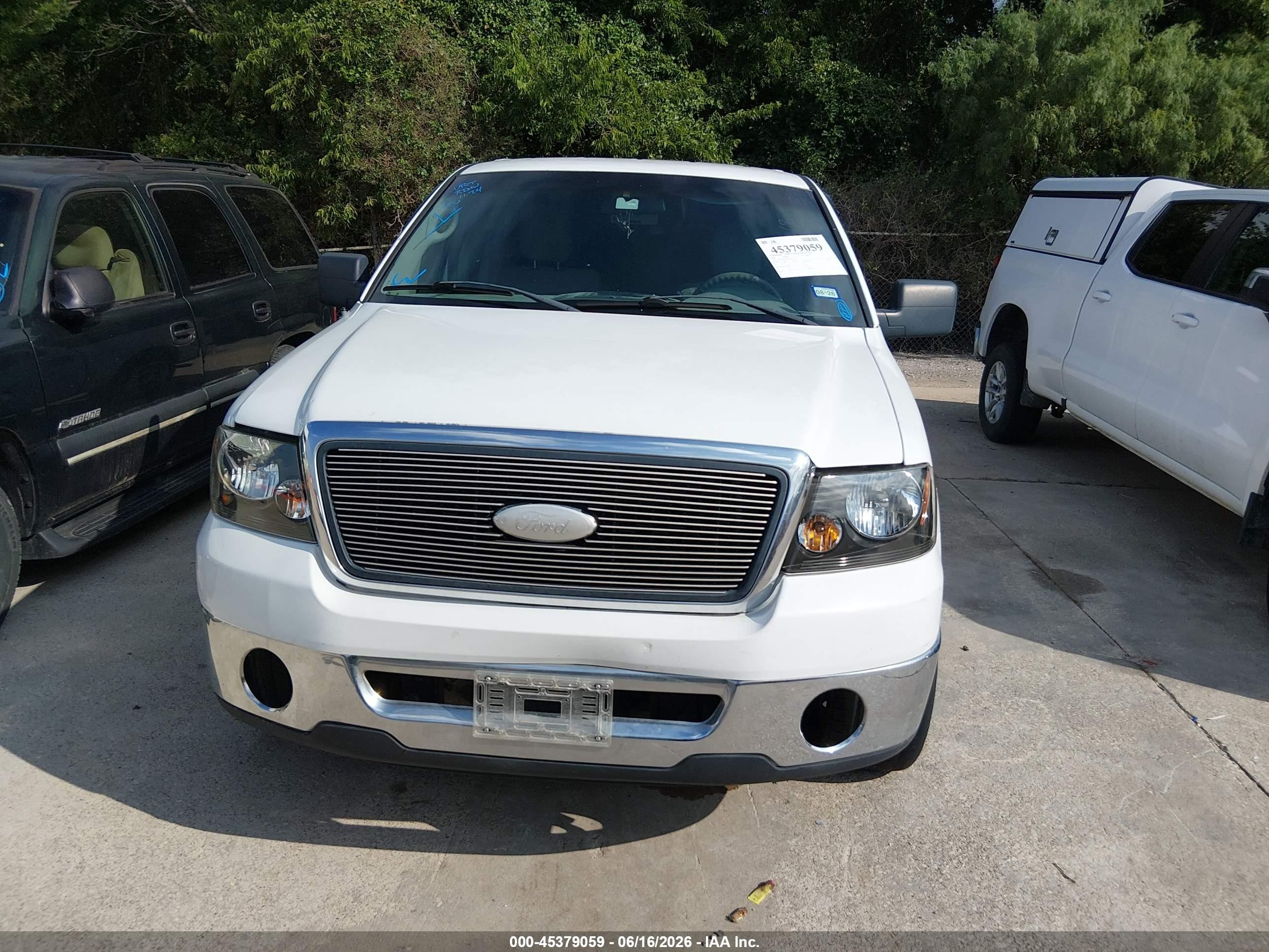 2007 Ford F-150 Xlt Белый vin: 1FTRW12WX7FA11219