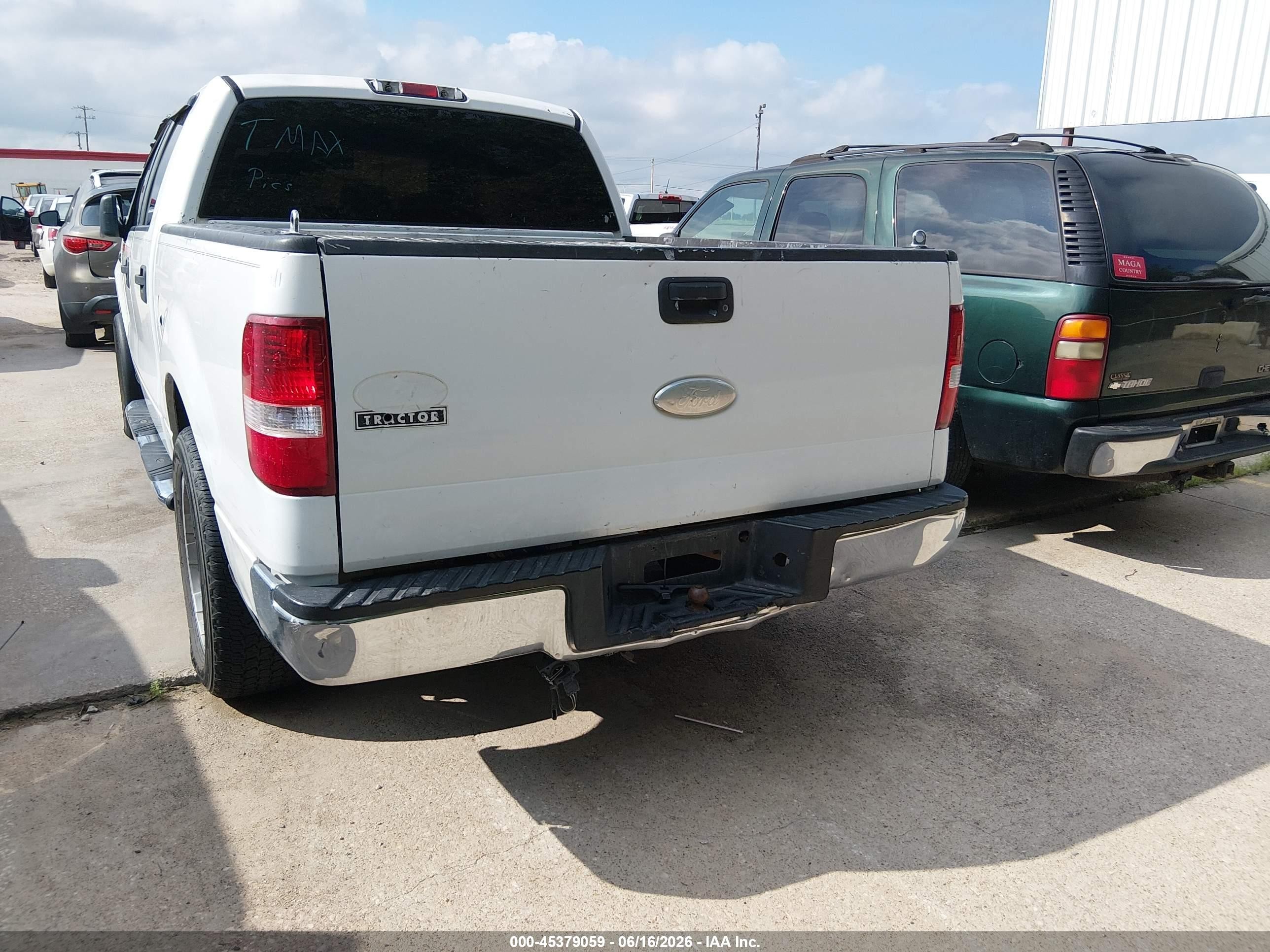 2007 Ford F-150 Xlt Белый vin: 1FTRW12WX7FA11219