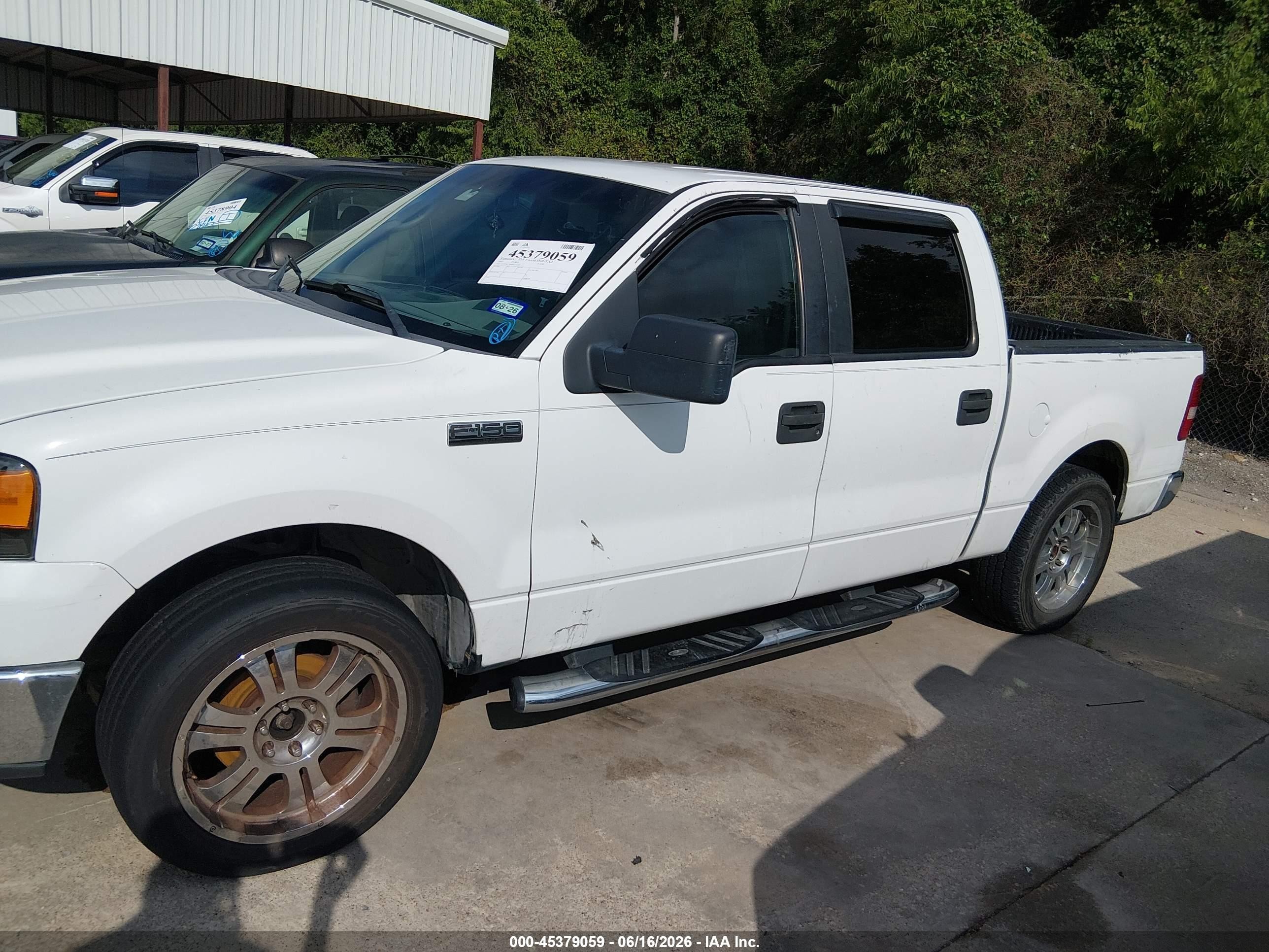 2007 Ford F-150 Xlt Белый vin: 1FTRW12WX7FA11219