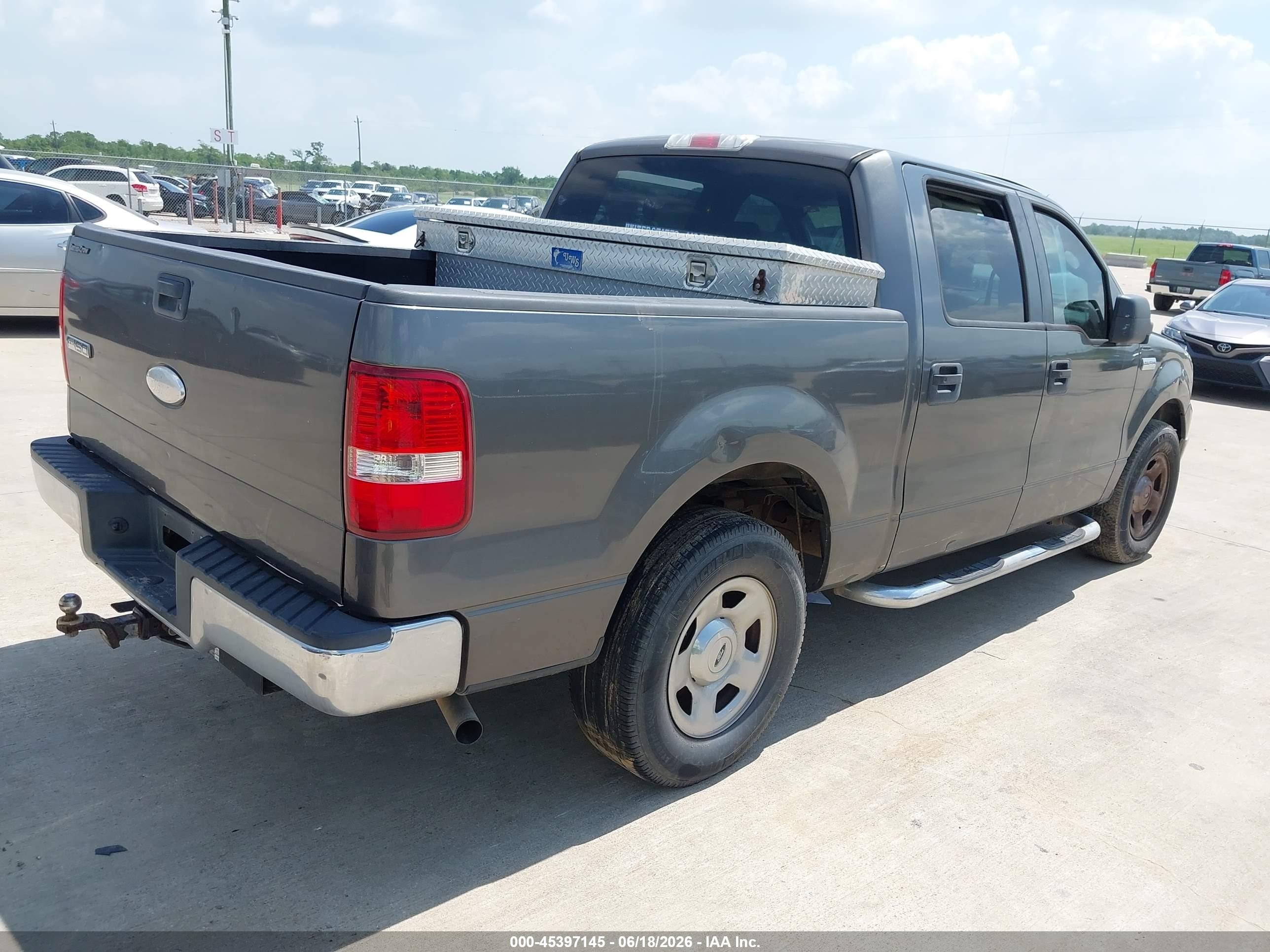 2007 Ford F-150 Xlt Gray vin: 1FTRW12WX7KC35162