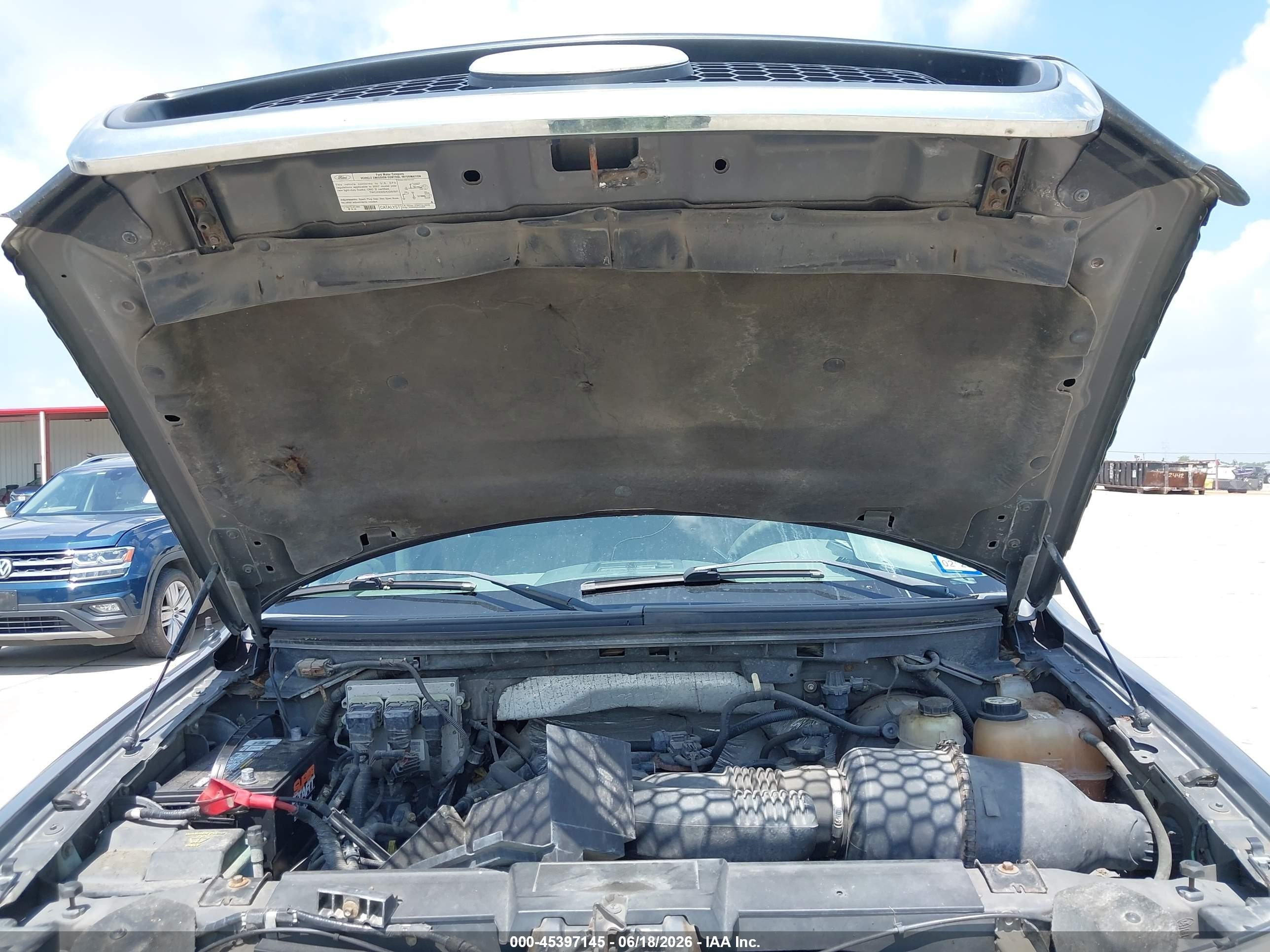 2007 Ford F-150 Xlt Gray vin: 1FTRW12WX7KC35162