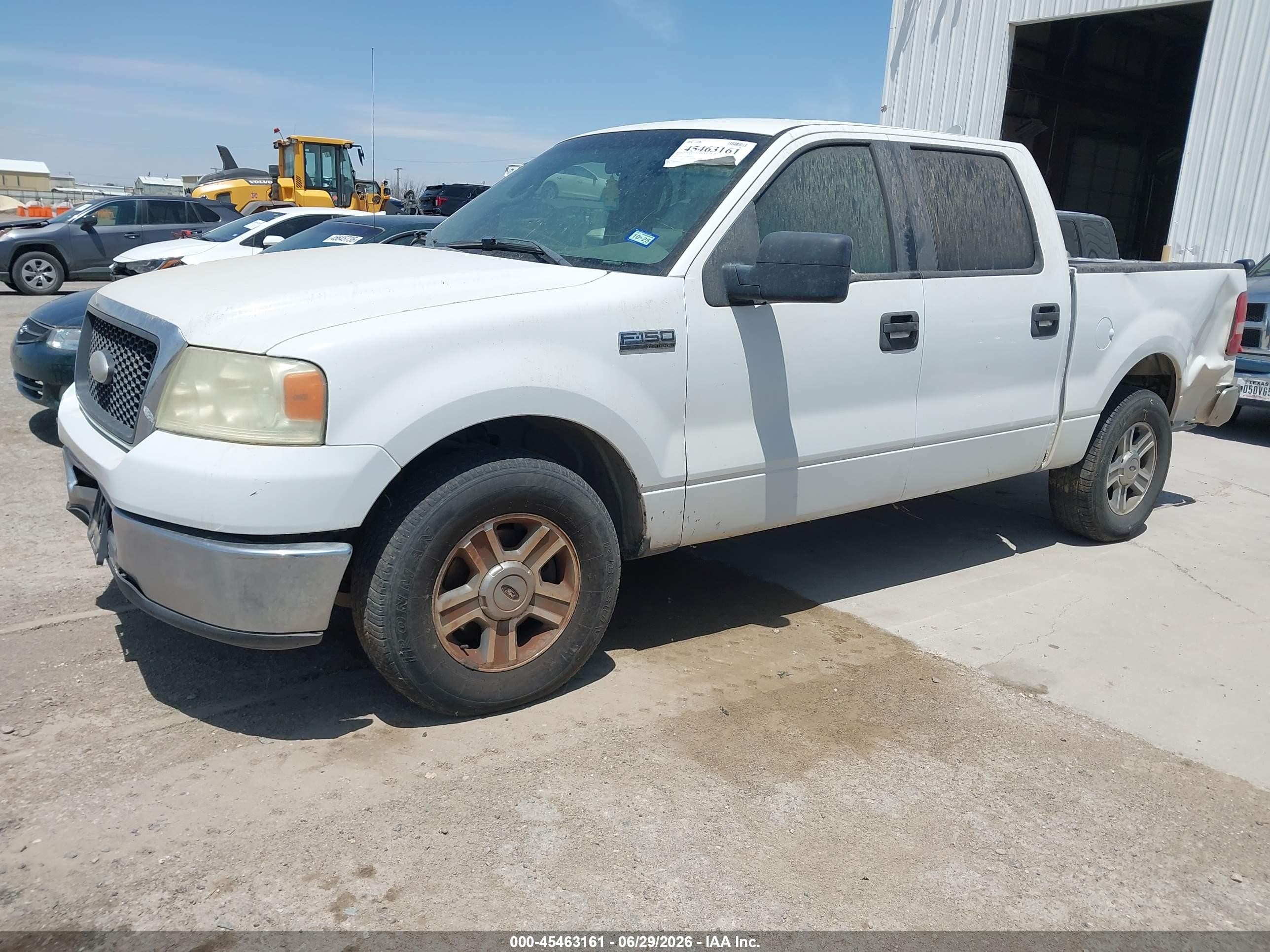 2007 Ford F-150 Xlt White vin: 1FTRW12WX7KC98794