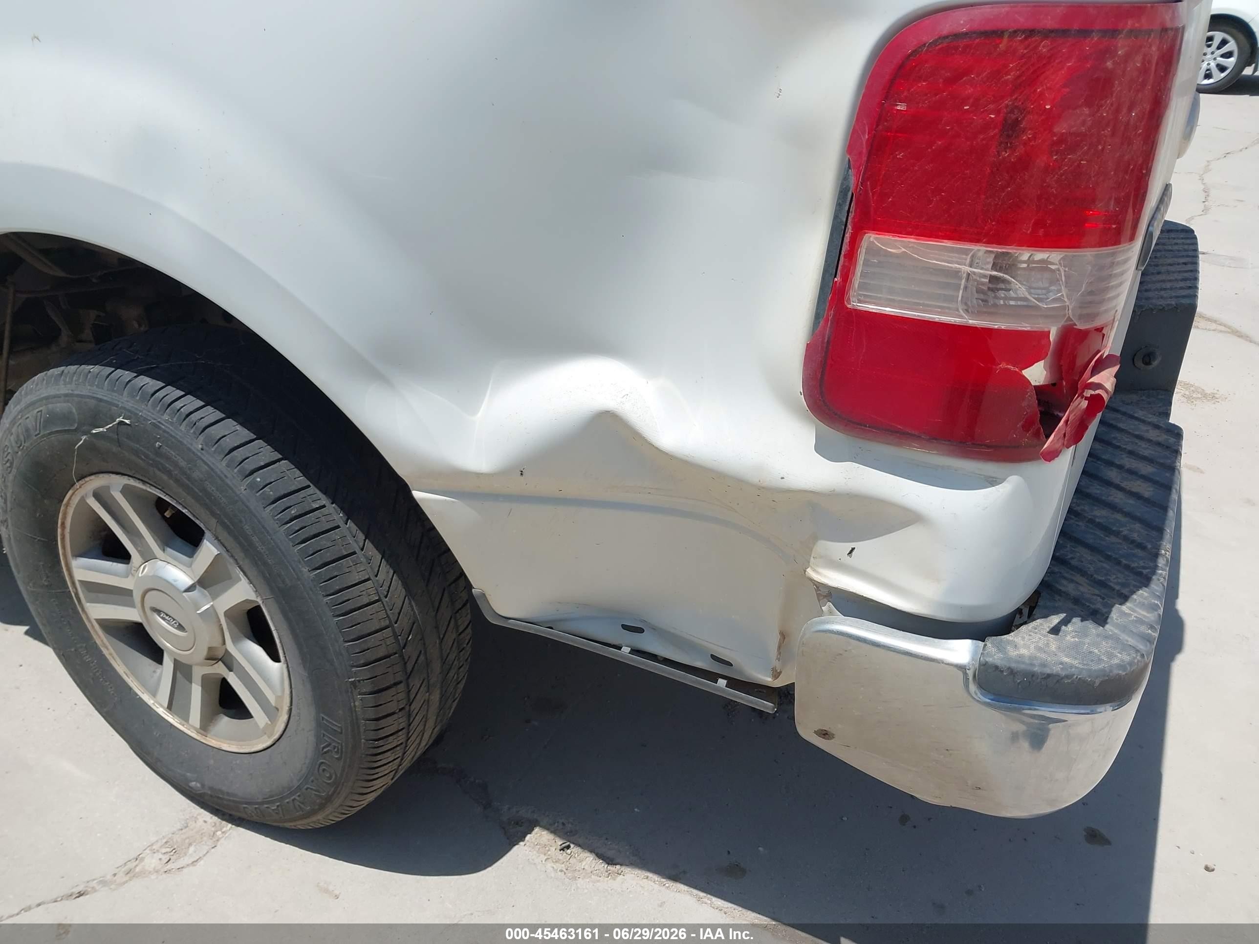 2007 Ford F-150 Xlt White vin: 1FTRW12WX7KC98794