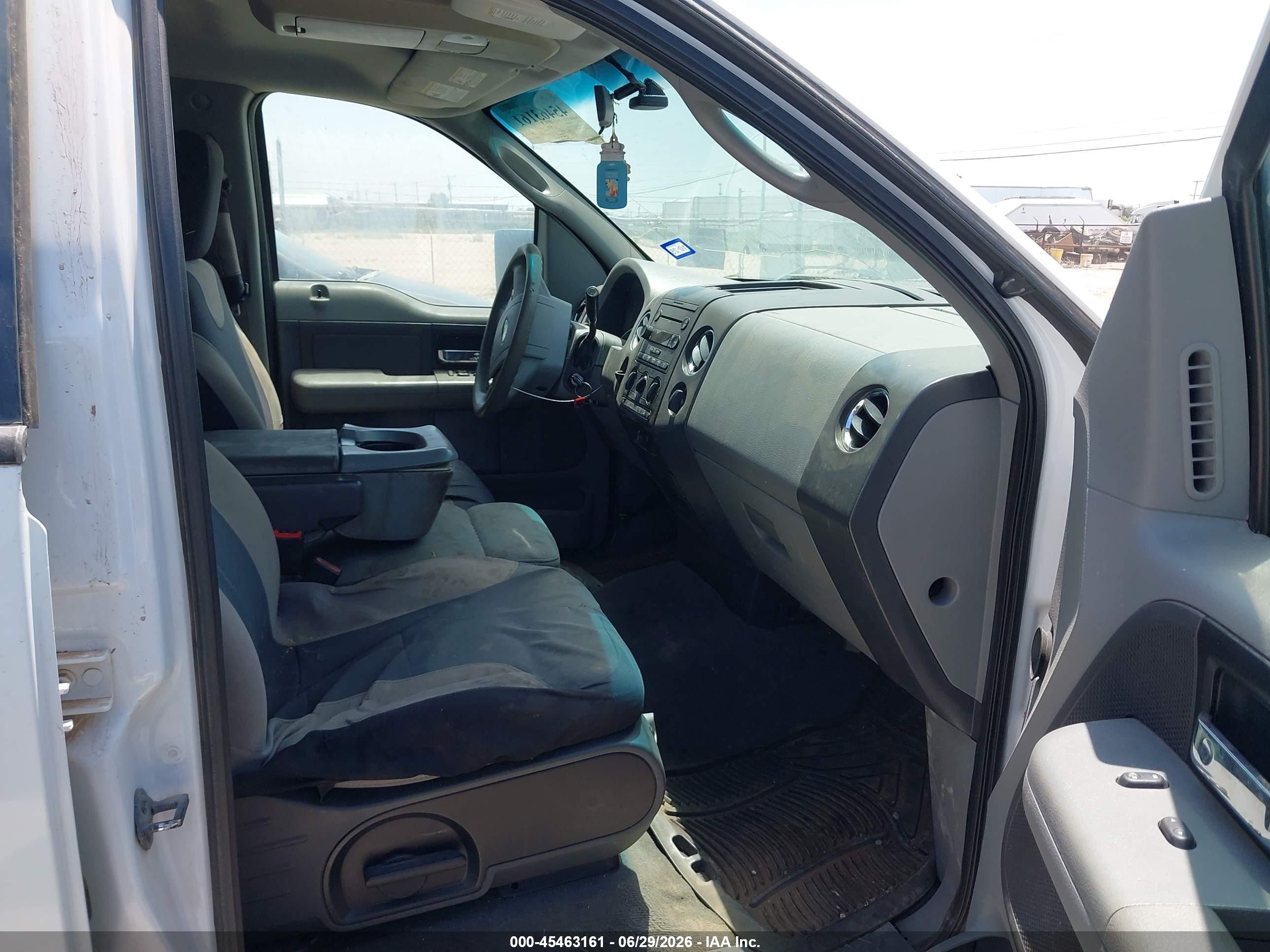 2007 Ford F-150 Xlt White vin: 1FTRW12WX7KC98794
