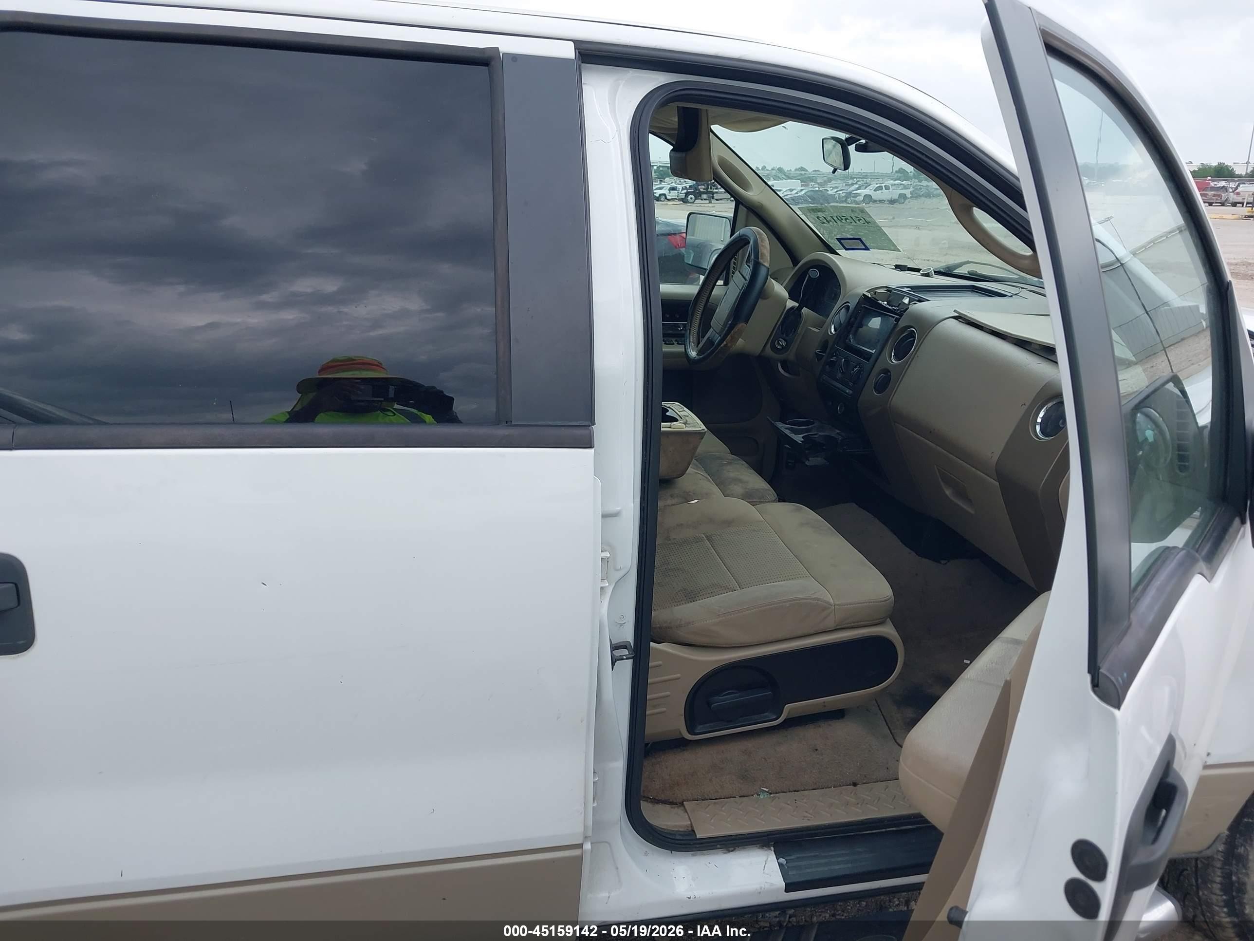 2008 Ford F-150 60th Anniversary/fx2/xl/xlt White vin: 1FTRW12WX8FB51904