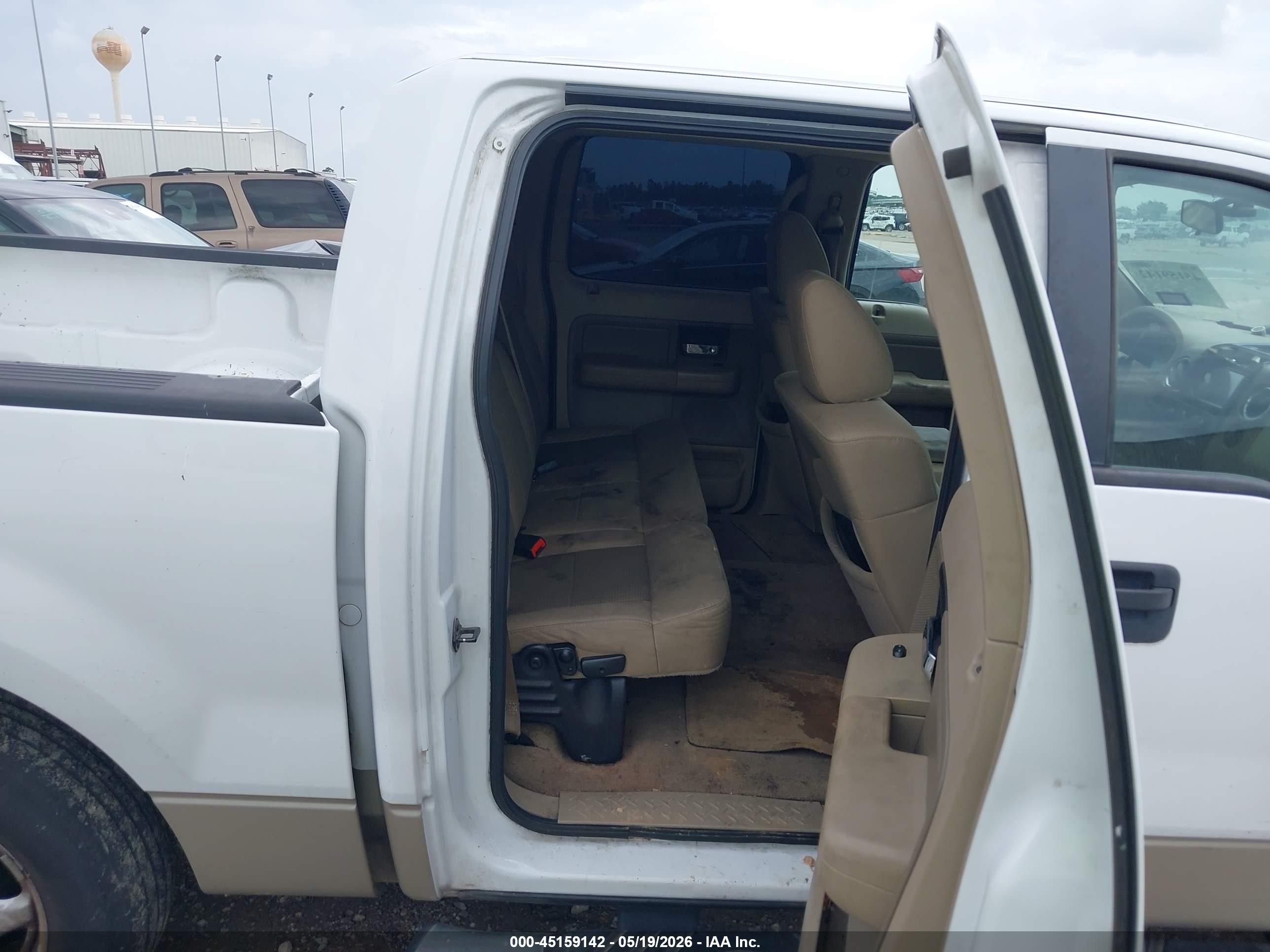 2008 Ford F-150 60th Anniversary/fx2/xl/xlt White vin: 1FTRW12WX8FB51904
