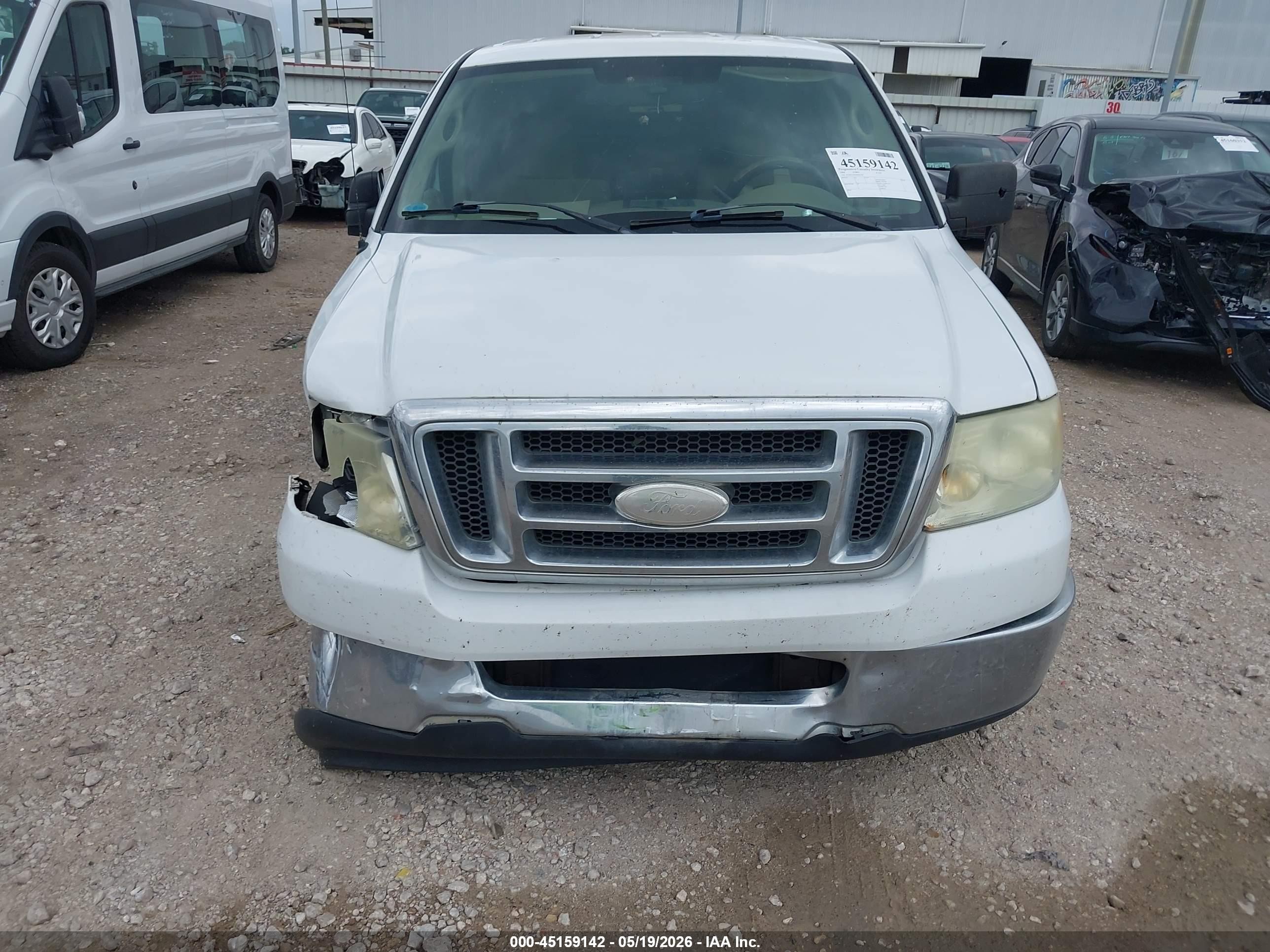 2008 Ford F-150 60th Anniversary/fx2/xl/xlt White vin: 1FTRW12WX8FB51904
