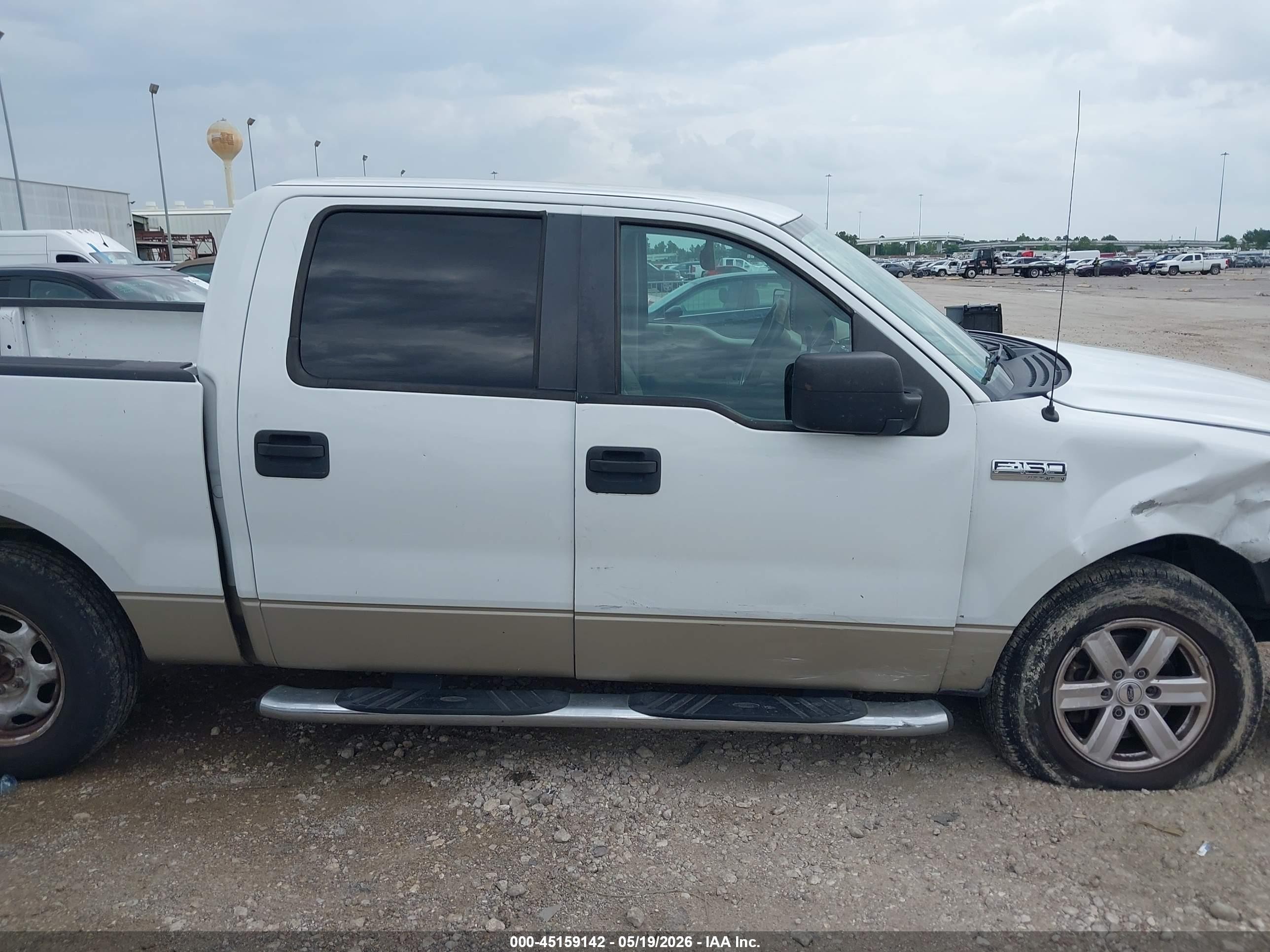 2008 Ford F-150 60th Anniversary/fx2/xl/xlt White vin: 1FTRW12WX8FB51904