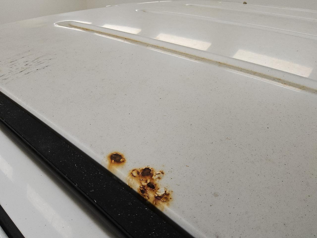 2008 Ford F150 Supercrew White vin: 1FTRW12WX8FC02897 Damage: Roof Panel, Rust, 3 To 4 Inches