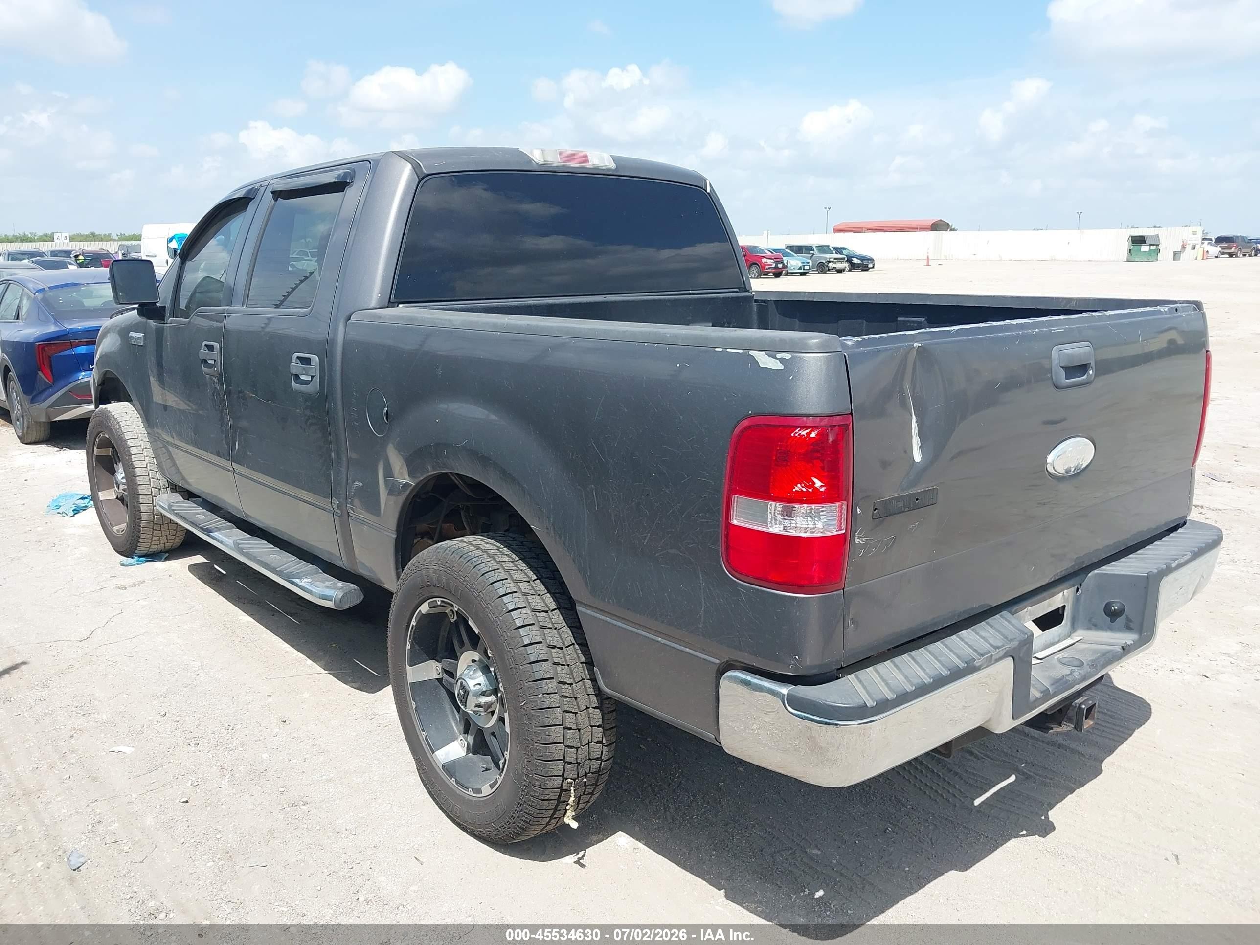 2008 Ford F-150 60th Anniversary/fx2/xl/xlt Gray vin: 1FTRW12WX8KB17615