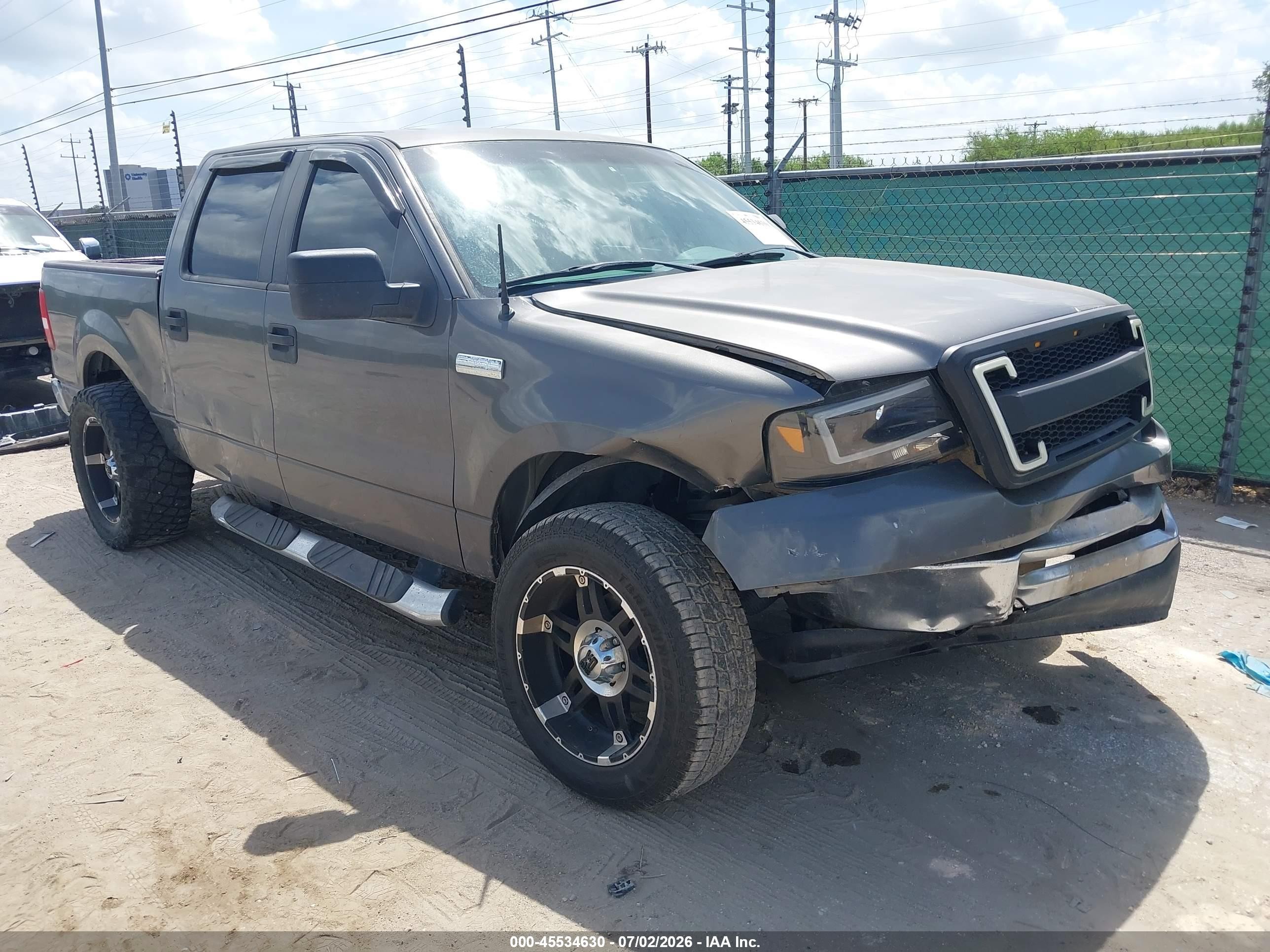 2008 Ford F-150 60th Anniversary/fx2/xl/xlt Gray vin: 1FTRW12WX8KB17615