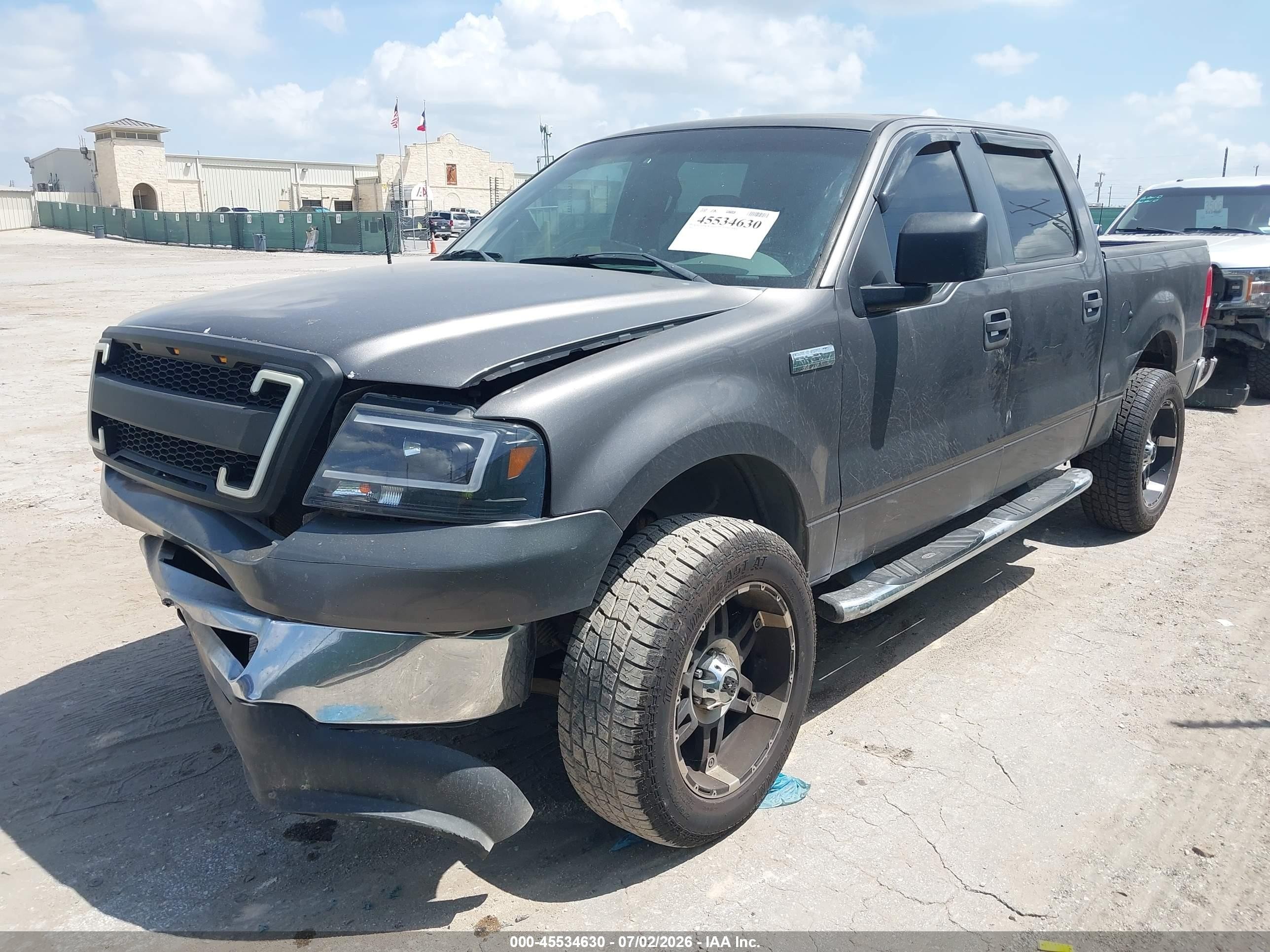 2008 Ford F-150 60th Anniversary/fx2/xl/xlt Gray vin: 1FTRW12WX8KB17615