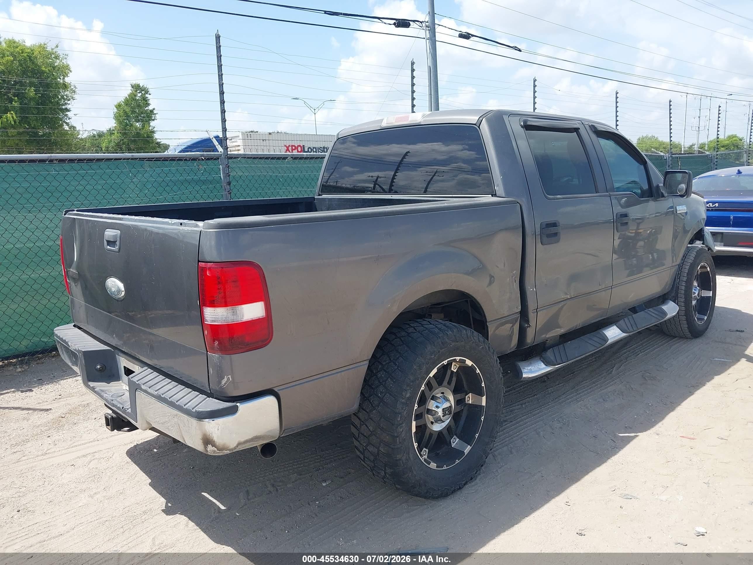 2008 Ford F-150 60th Anniversary/fx2/xl/xlt Gray vin: 1FTRW12WX8KB17615