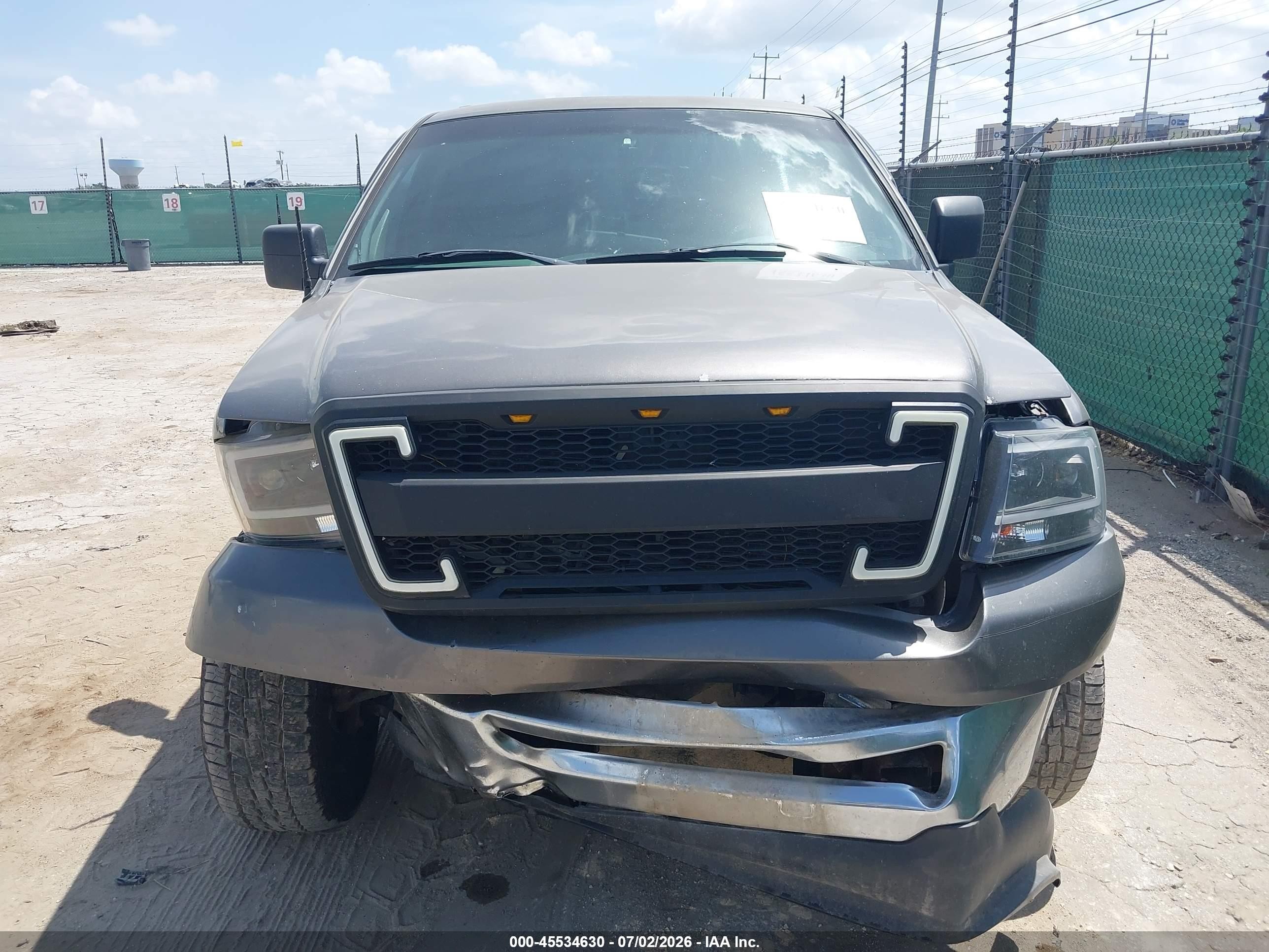 2008 Ford F-150 60th Anniversary/fx2/xl/xlt Gray vin: 1FTRW12WX8KB17615