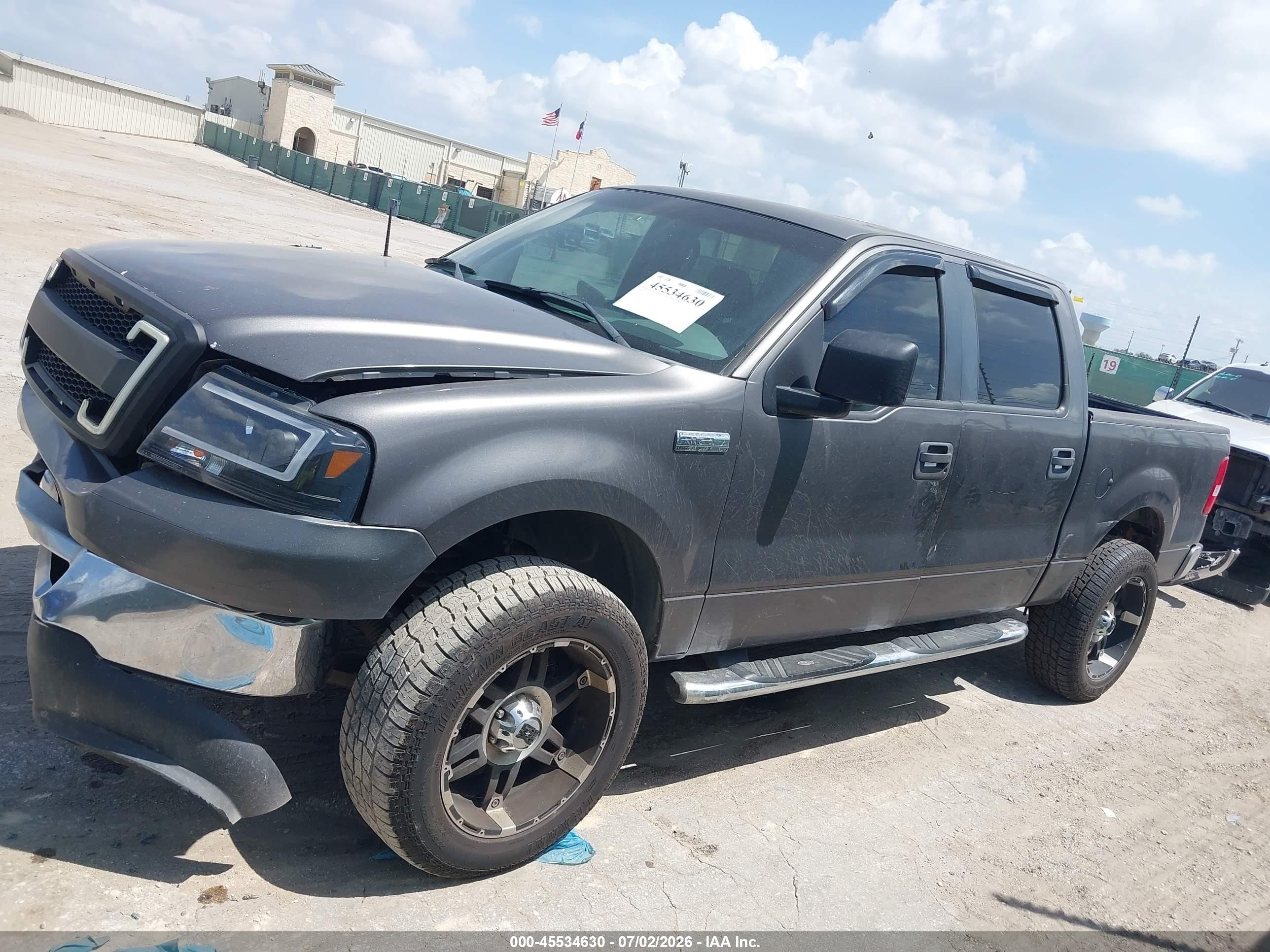 2008 Ford F-150 60th Anniversary/fx2/xl/xlt Gray vin: 1FTRW12WX8KB17615