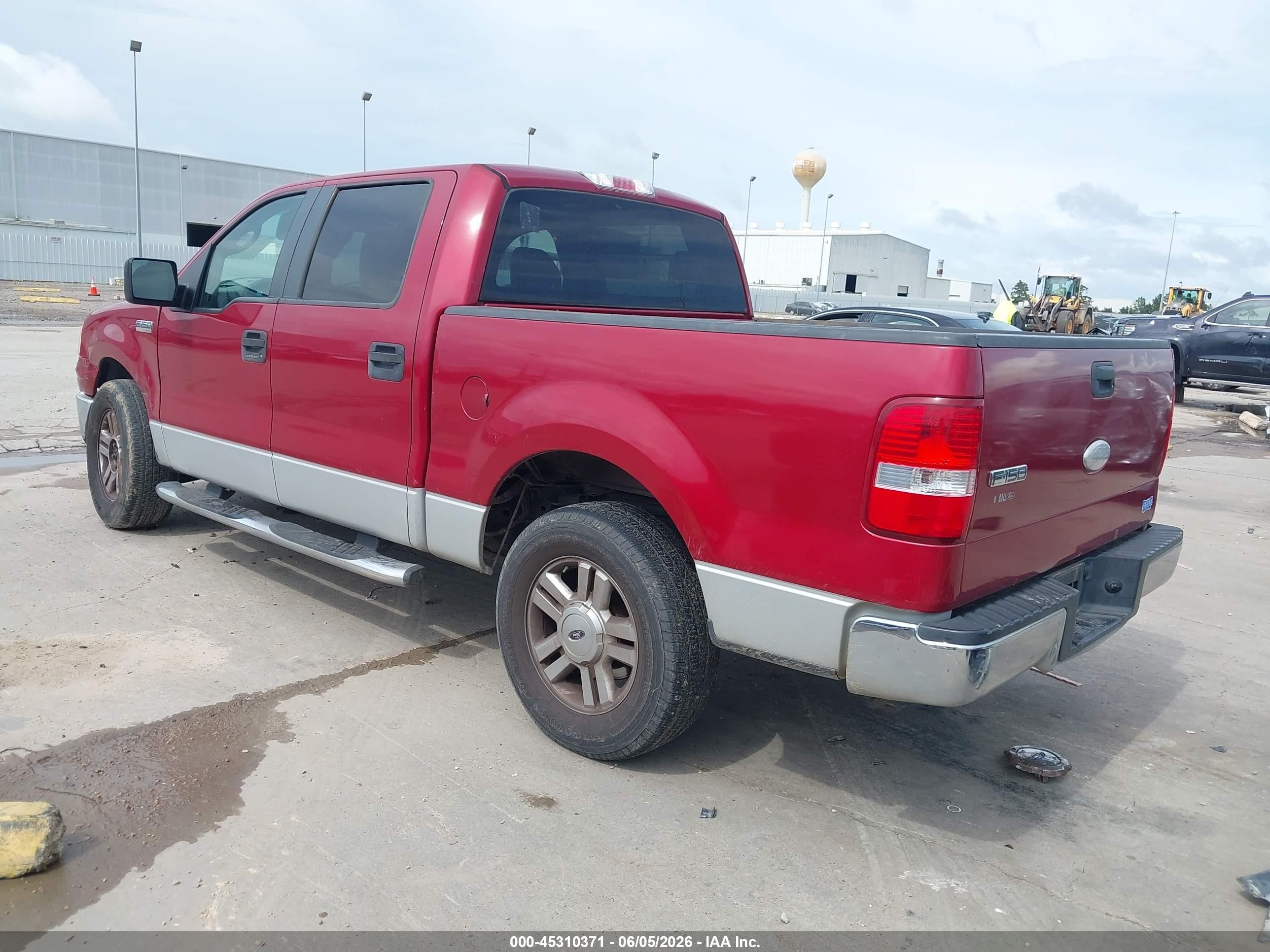 2008 Ford F-150 Xlt Красный vin: 1FTRW12WX8KC57115