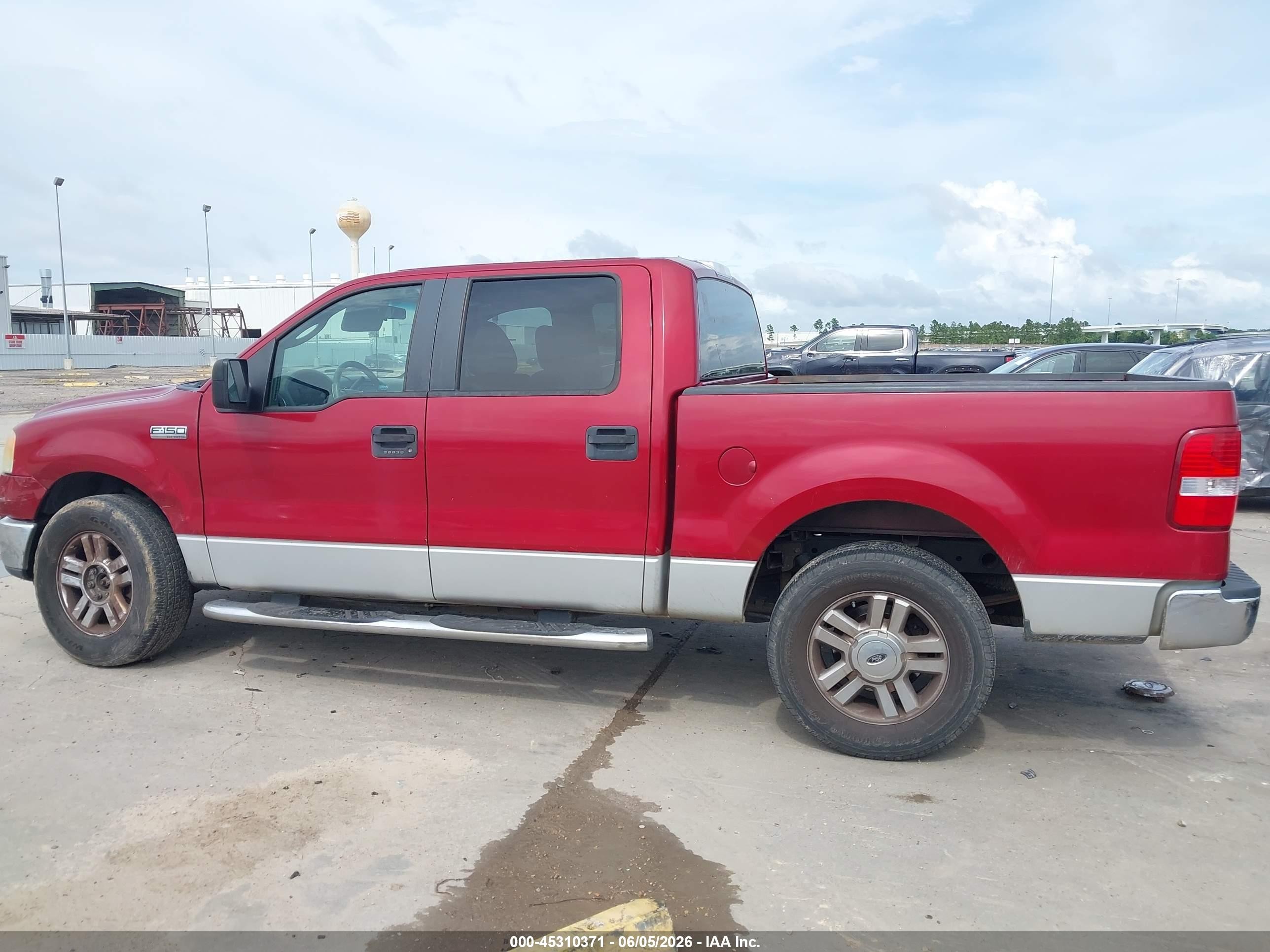 2008 Ford F-150 Xlt Красный vin: 1FTRW12WX8KC57115